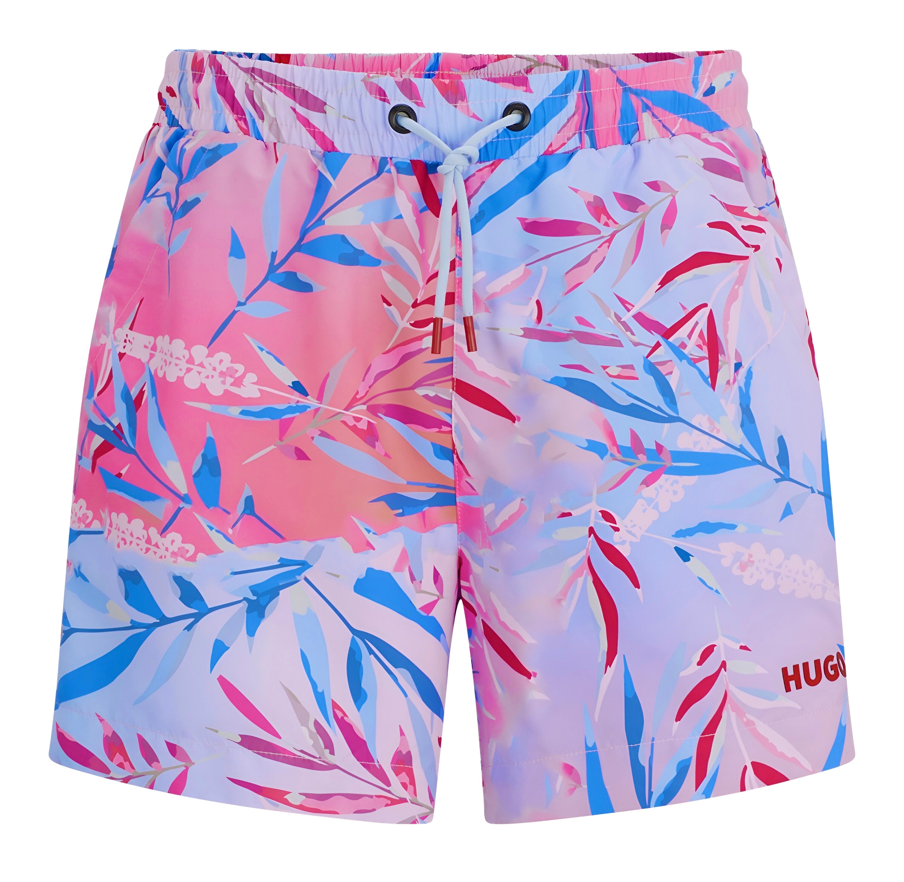 FULLY LINED SWIM SHORTS WITH SEASONAL PRINT