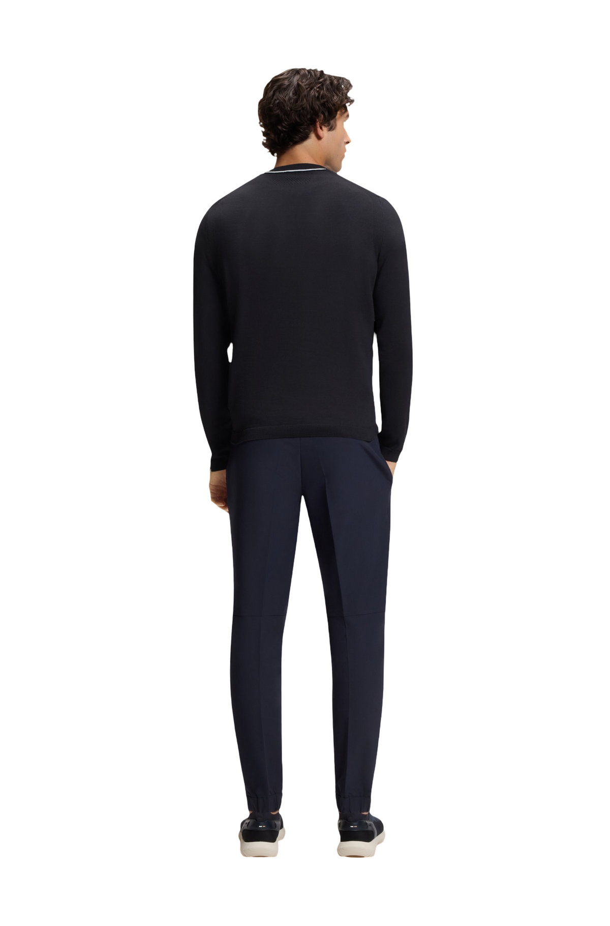BOSS Ever-X Crew Neck Cotton Sweater