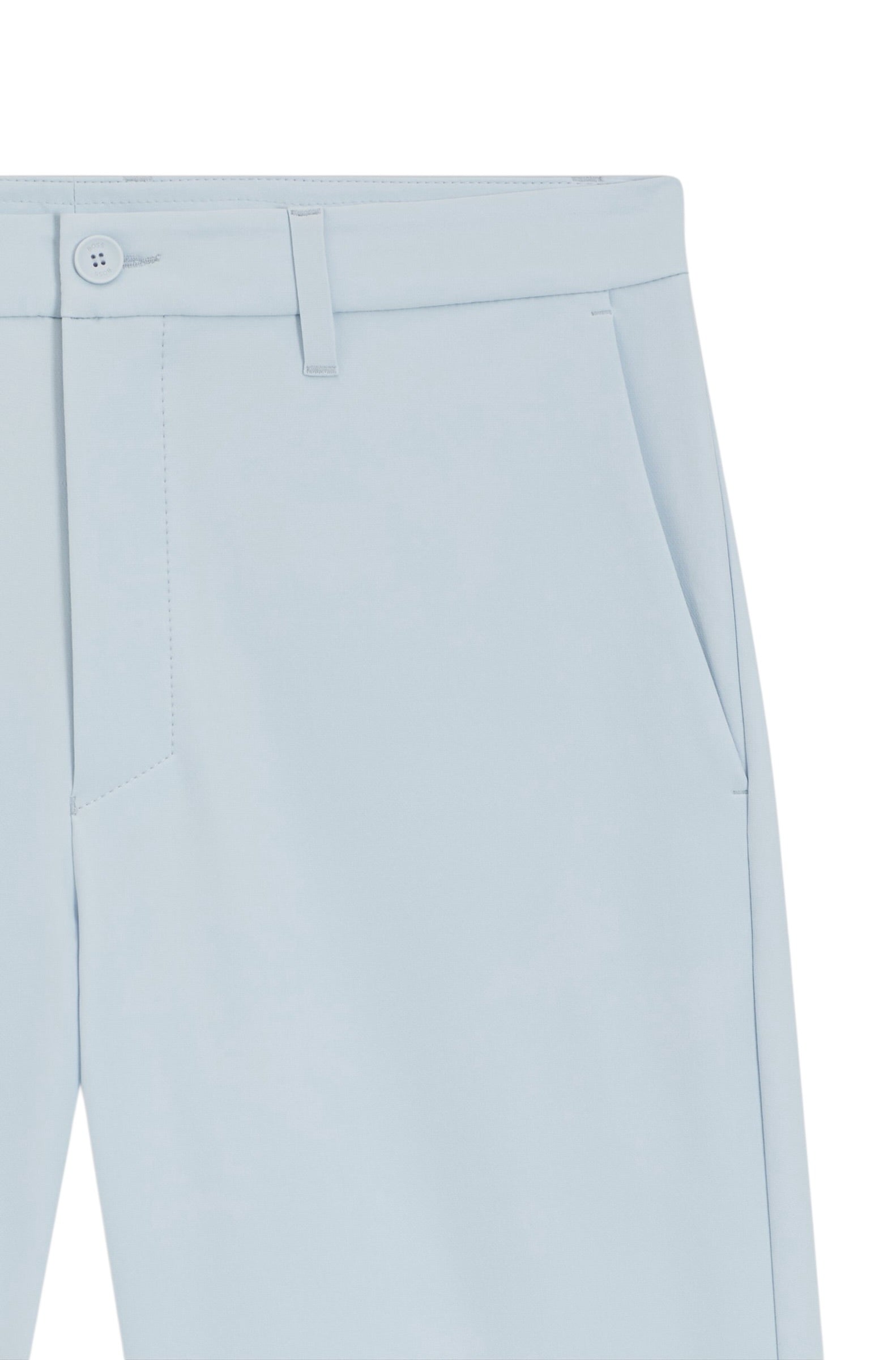 BOSS S Commuter Slim-Fit Shorts In Water-Repellent Stretch Fabric