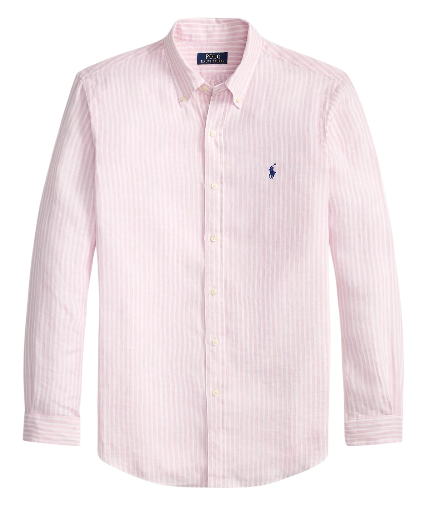 Polo Ralph Lauren Custom Fit Striped Linen Shirt