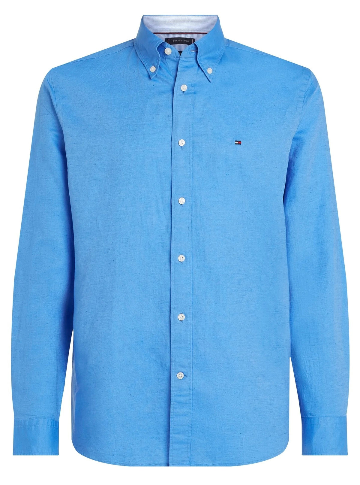 Tommy Hilfiger Regular Fit Linen Blend Shirt