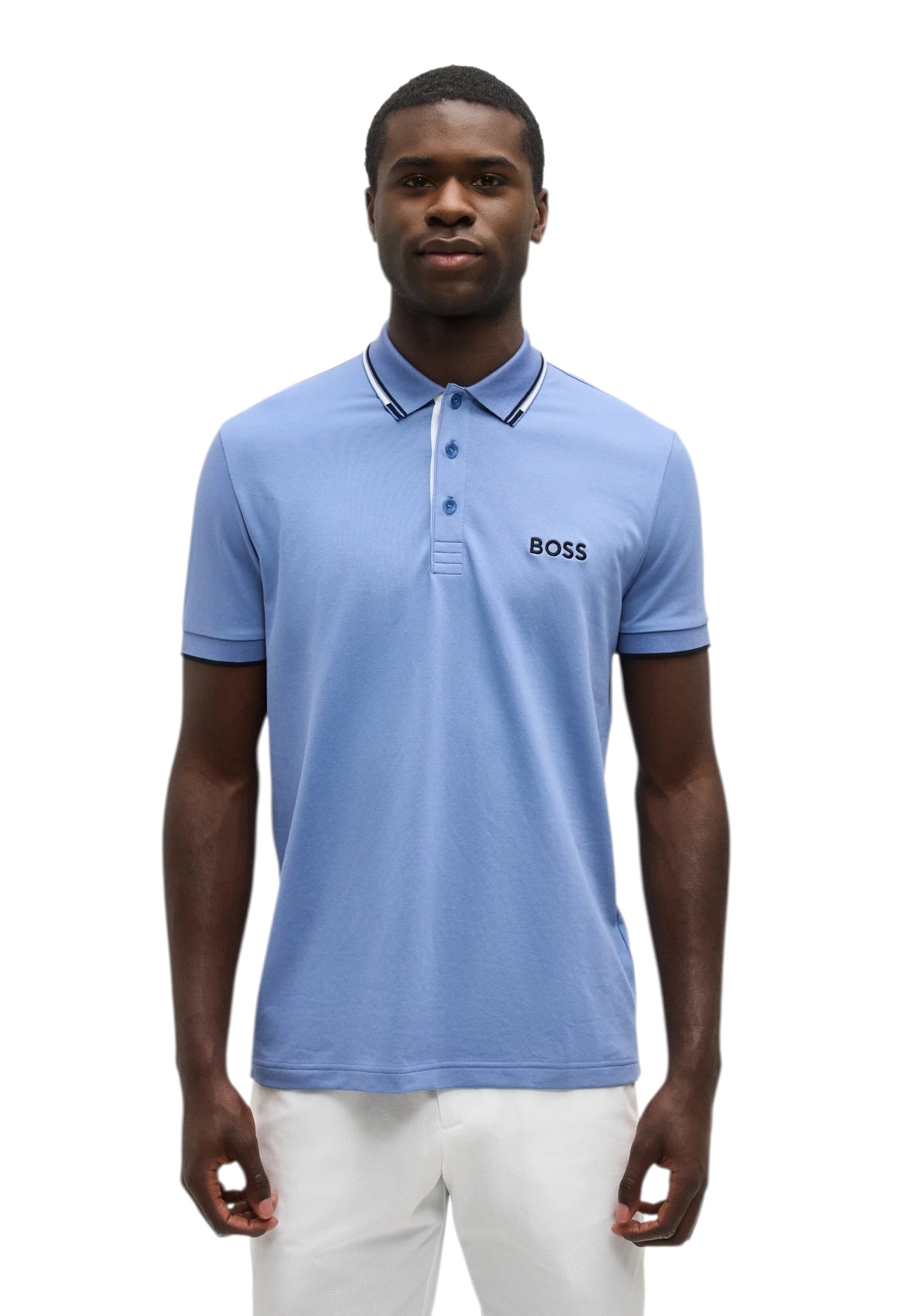 BOSS Active Paddy Pro Regular-Fit Polo Shirt In Quick-Dry Stretch Piqué