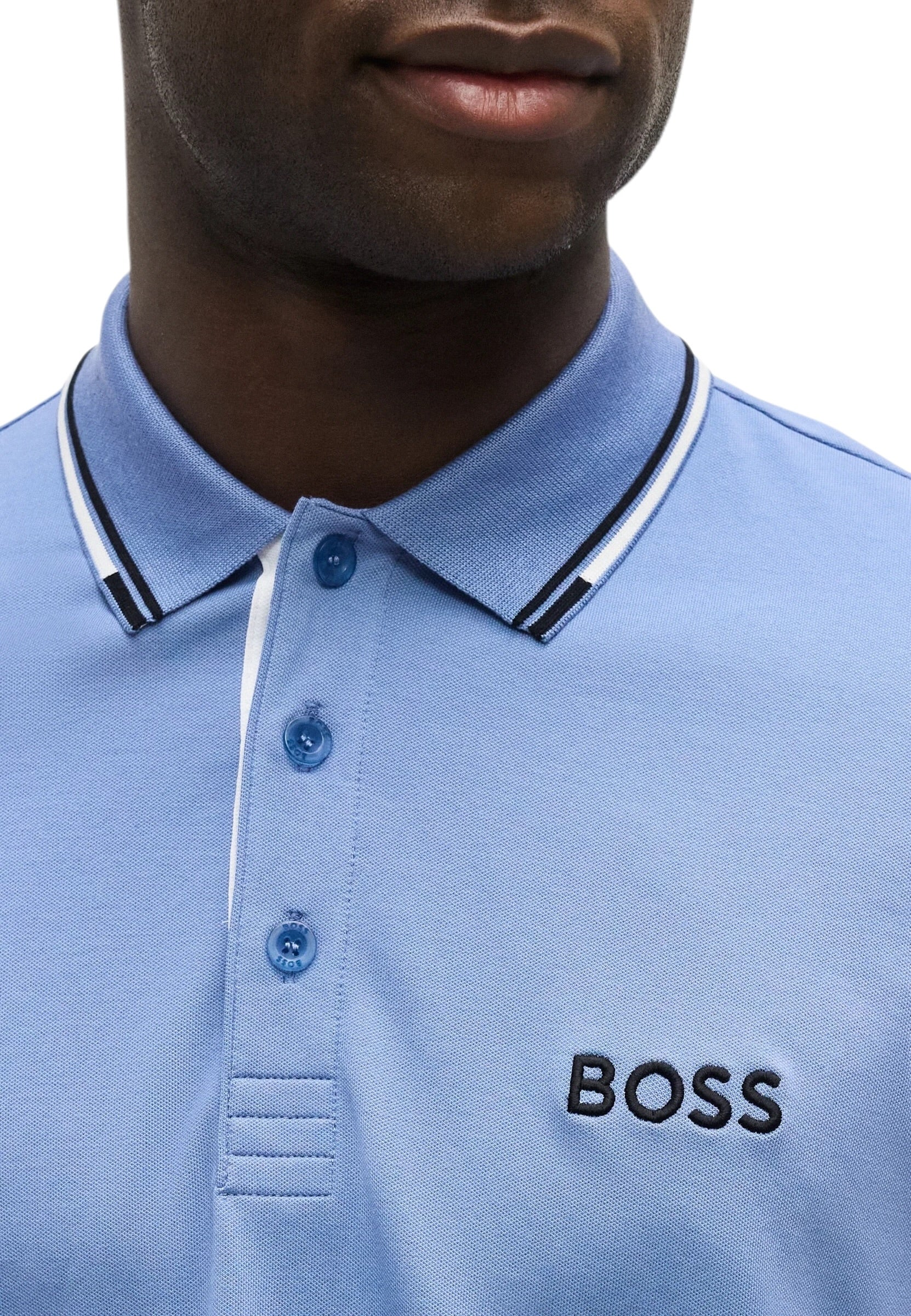 BOSS Active Paddy Pro Regular-Fit Polo Shirt In Quick-Dry Stretch Piqué