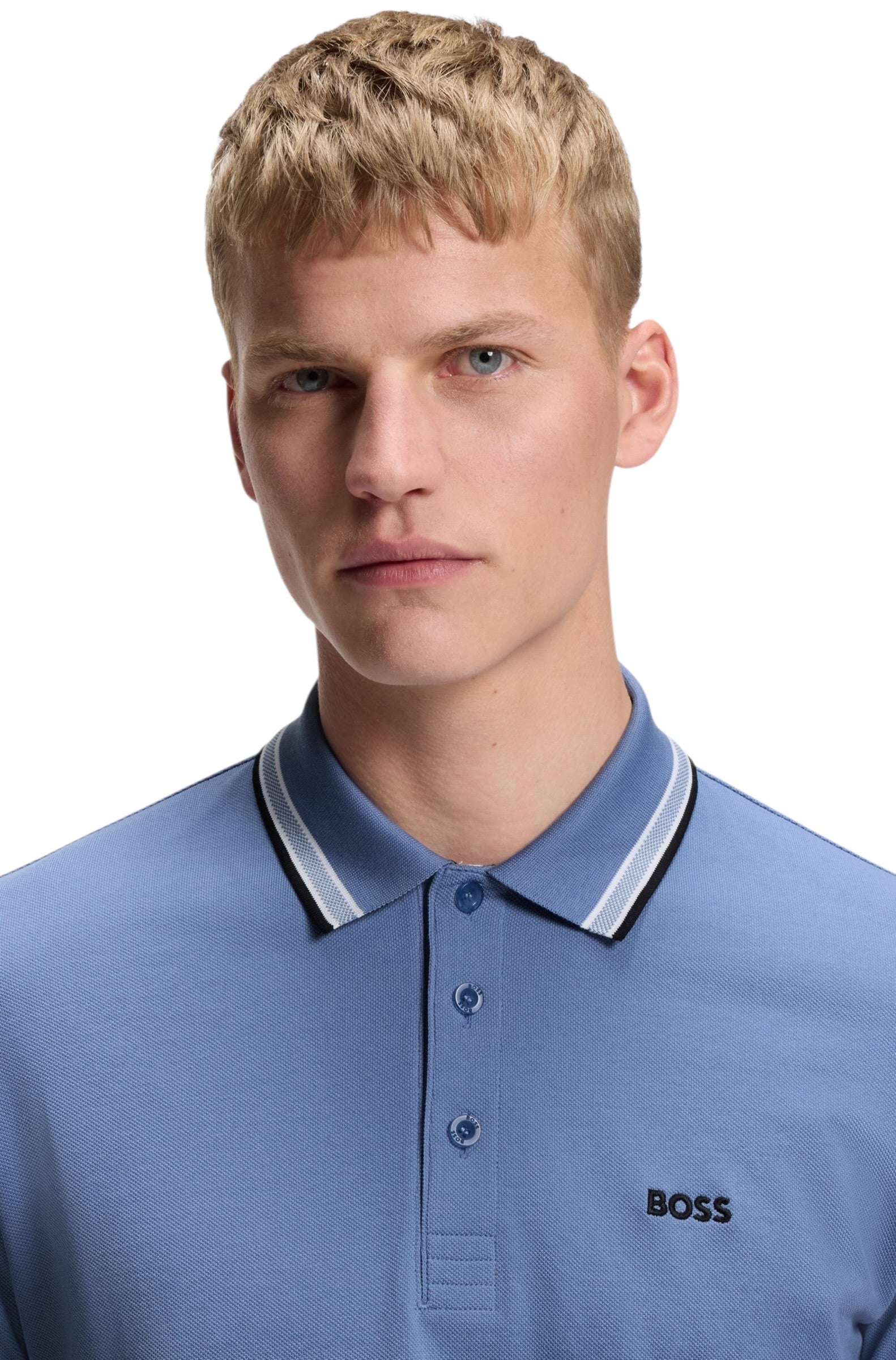 BOSS Paddy Polo Shirt In Cotton Piqué