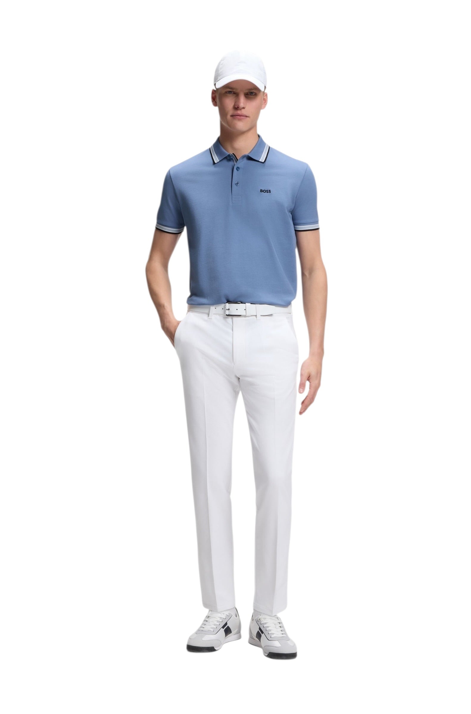 BOSS Paddy Polo Shirt In Cotton Piqué