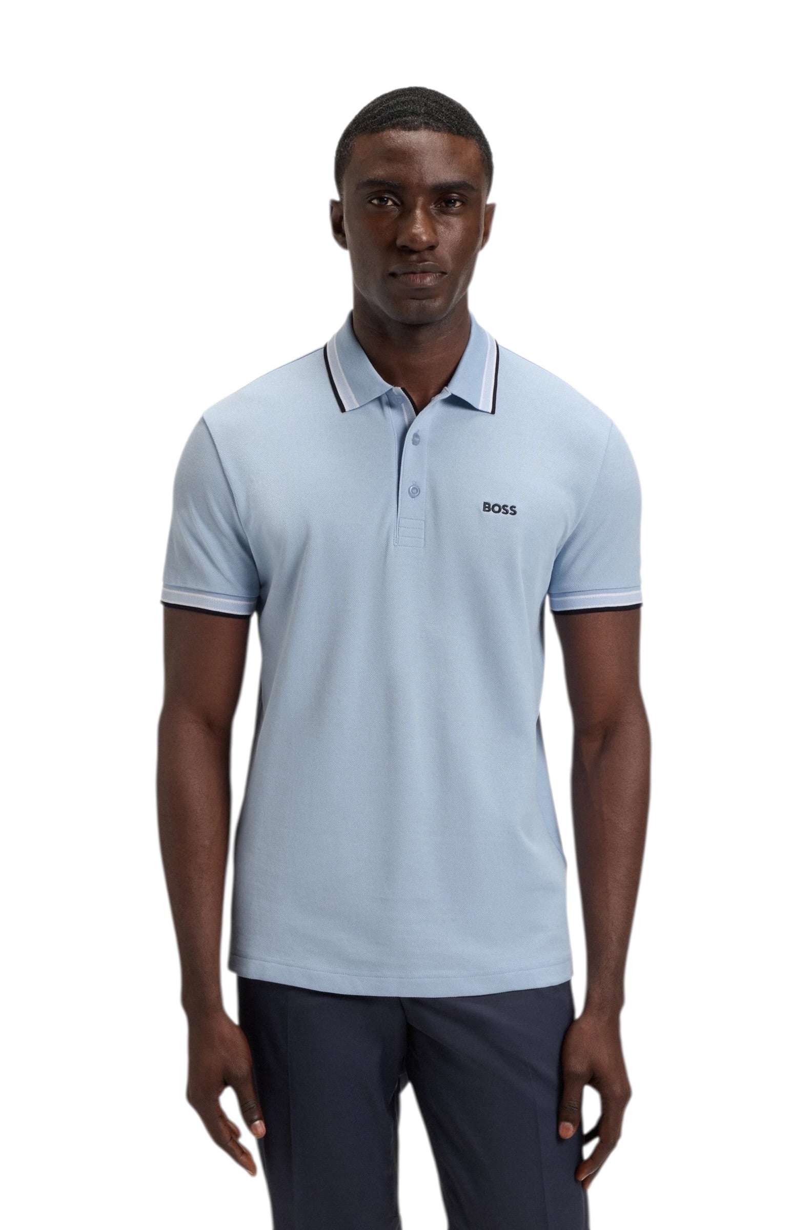 BOSS Paddy Polo Shirt In Cotton Piqué