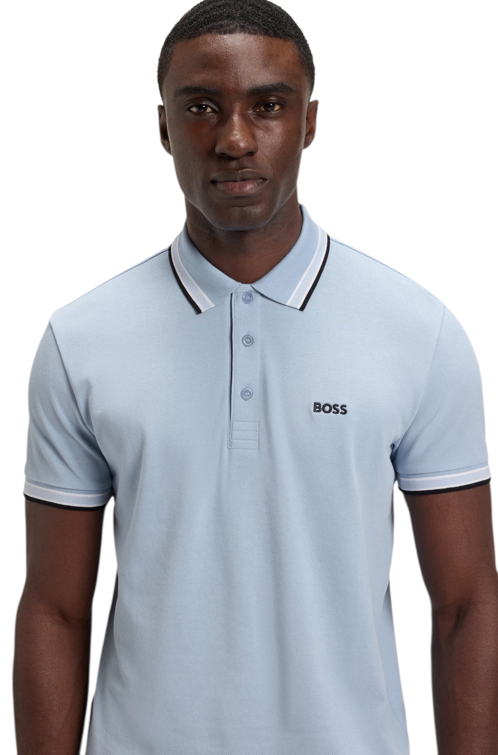 BOSS Paddy Polo Shirt In Cotton Piqué