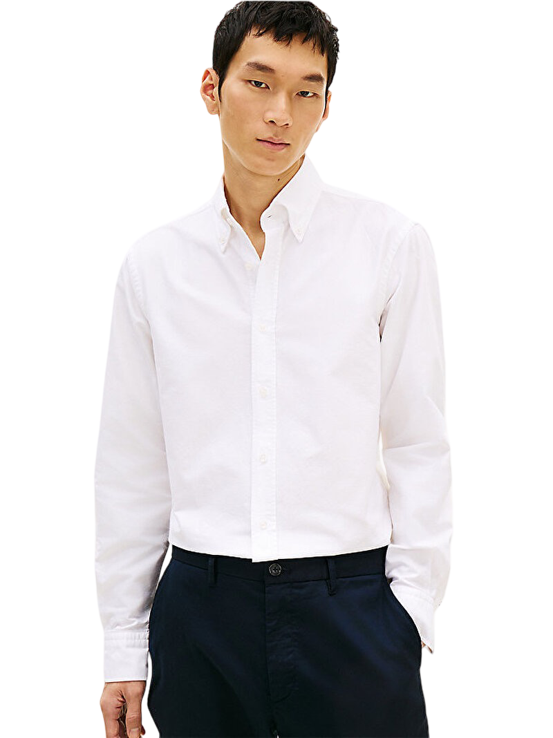 Tommy Hilfiger Regular Fit Oxford Solid Shirt