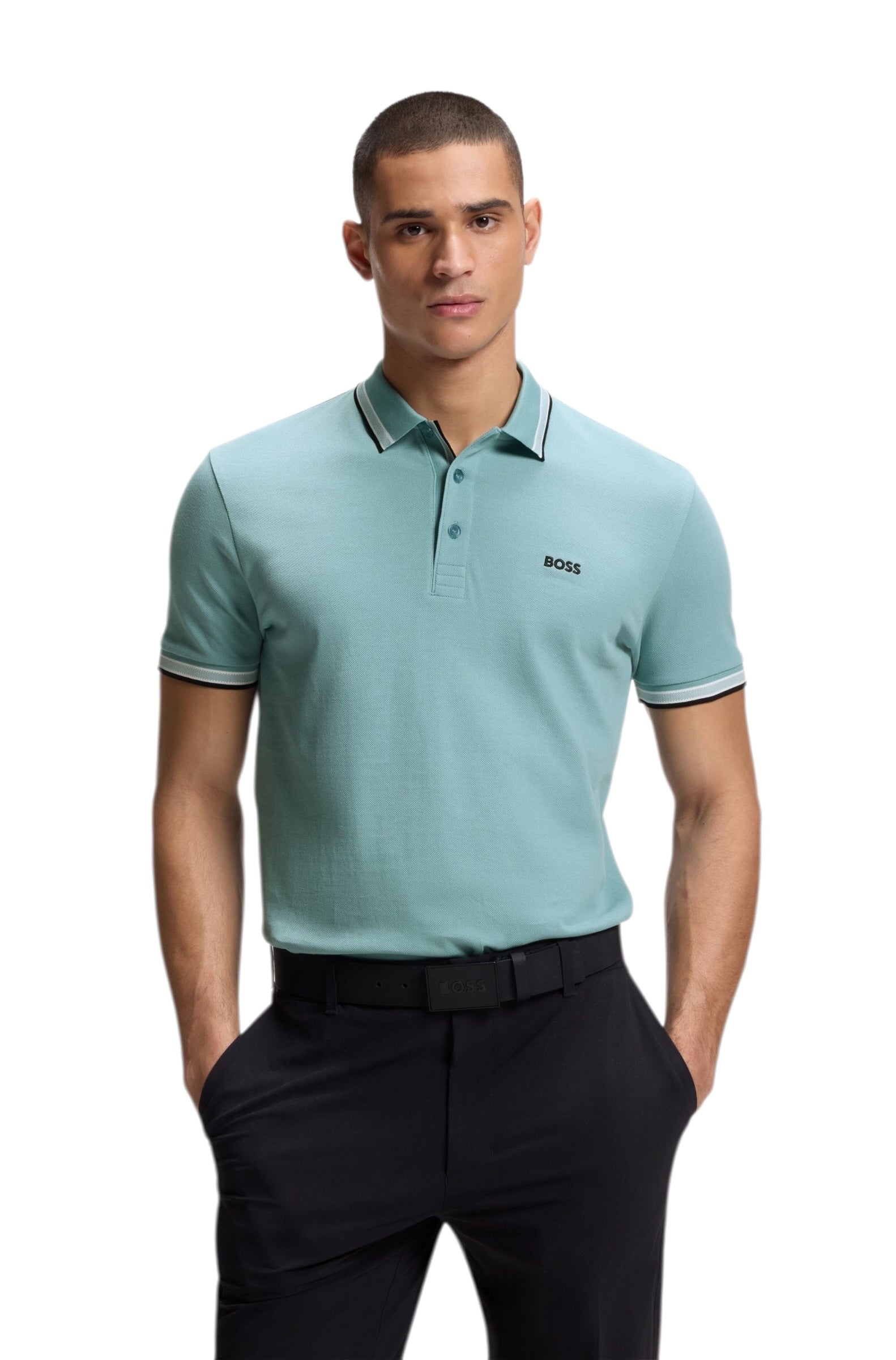 BOSS Paddy Polo Shirt In Cotton Piqué