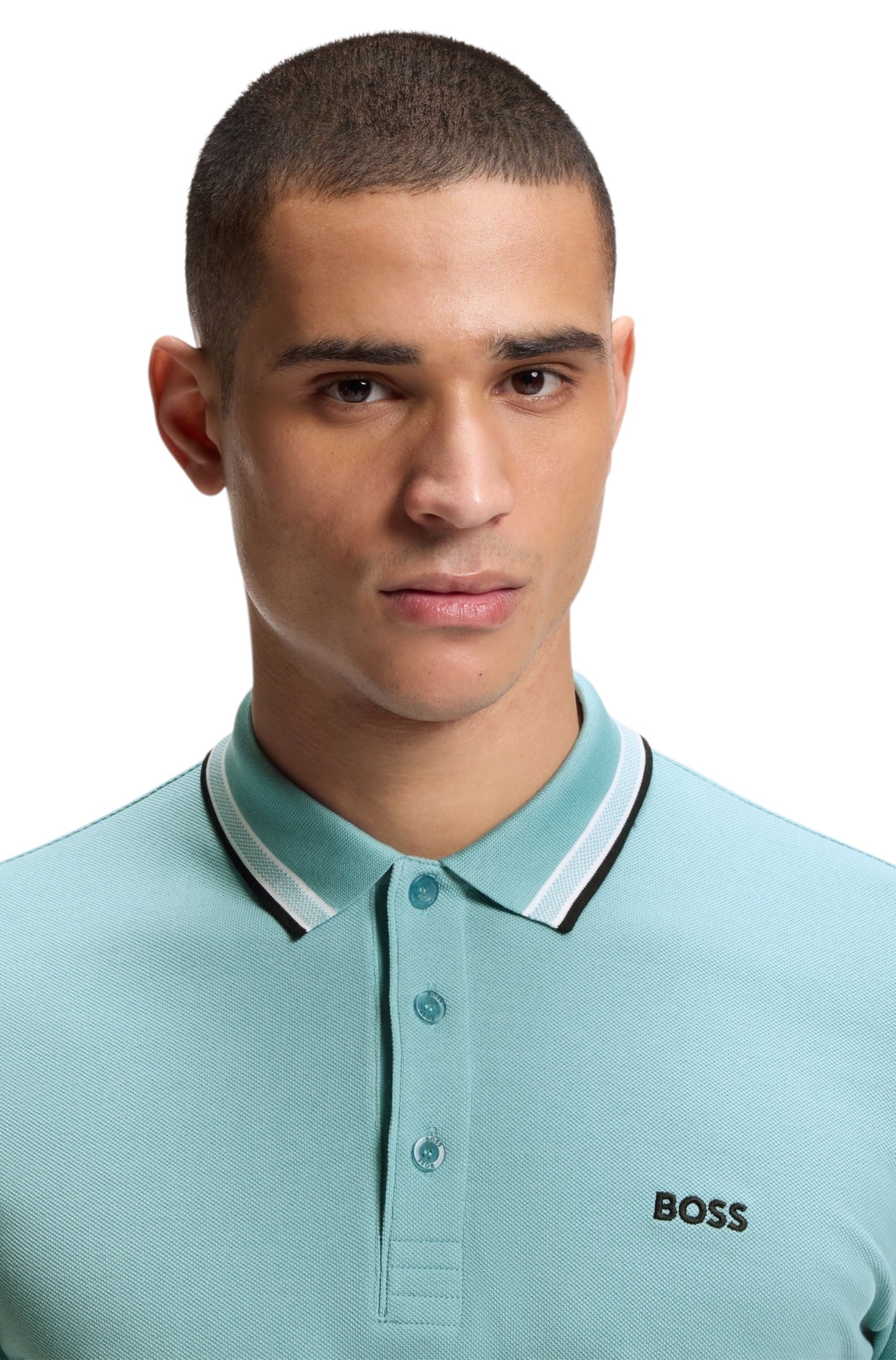 BOSS Paddy Polo Shirt In Cotton Piqué