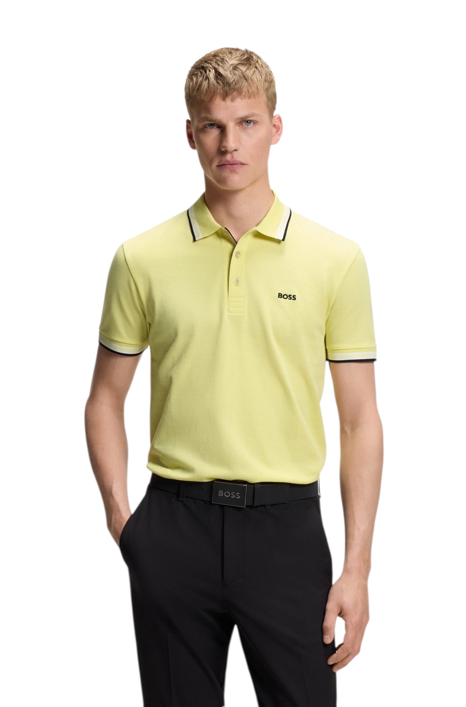 BOSS Paddy Polo Shirt In Cotton Piqué