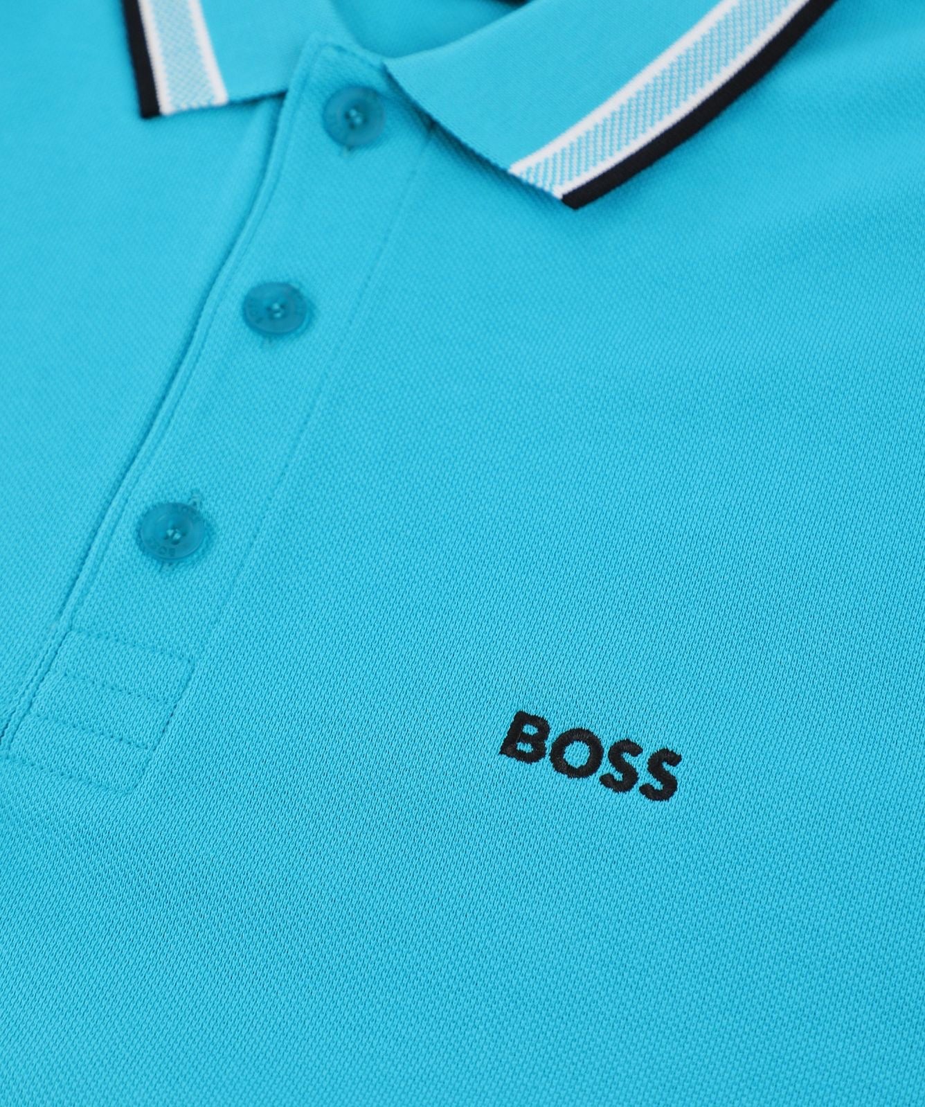 BOSS Paddy Polo Shirt In Cotton Piqué With Logo Undercollar