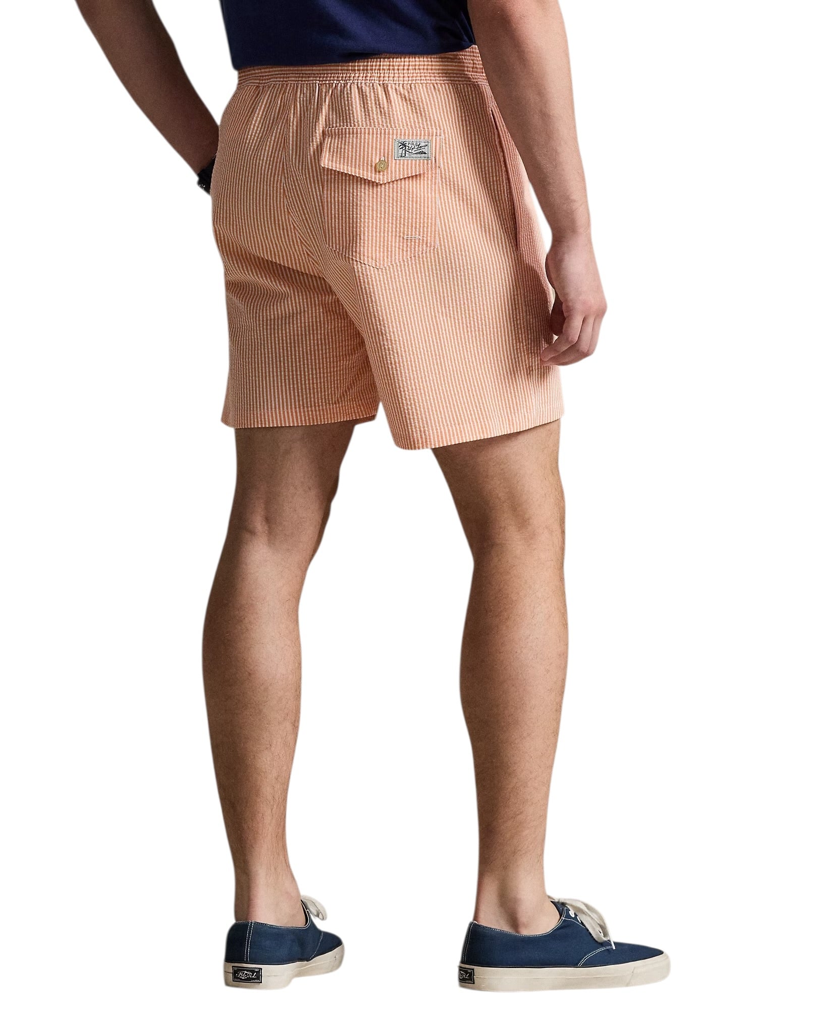 Polo Ralph Lauren 14.5 cm Traveller Seersucker Swimming Trunk