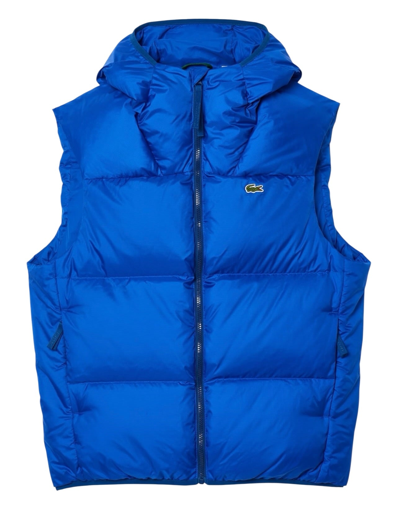 Lacoste Water-Repellent Hooded Puffer Vest