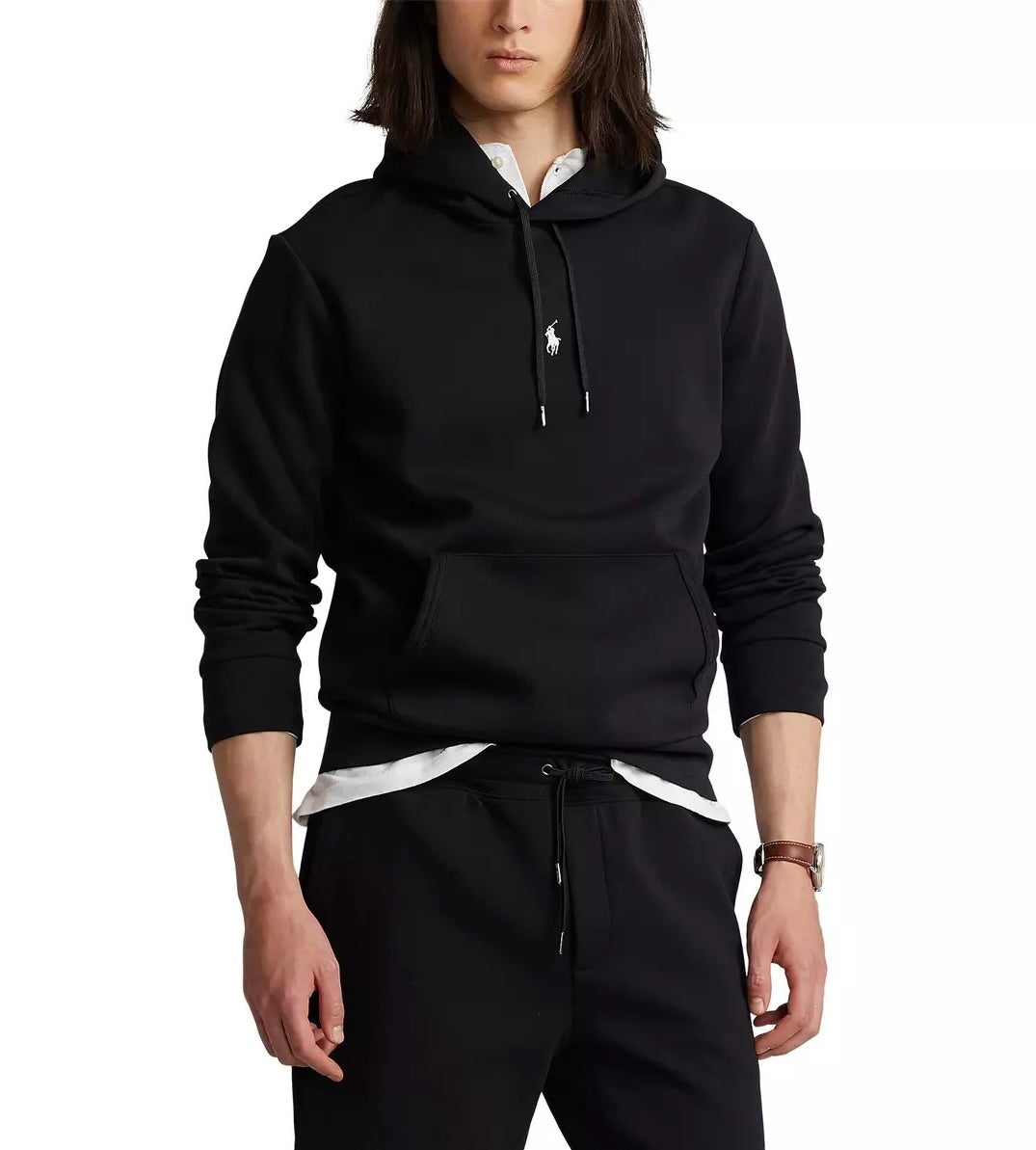 POLO RALPH LAUREN DOUBLE-KNIT HOODIE