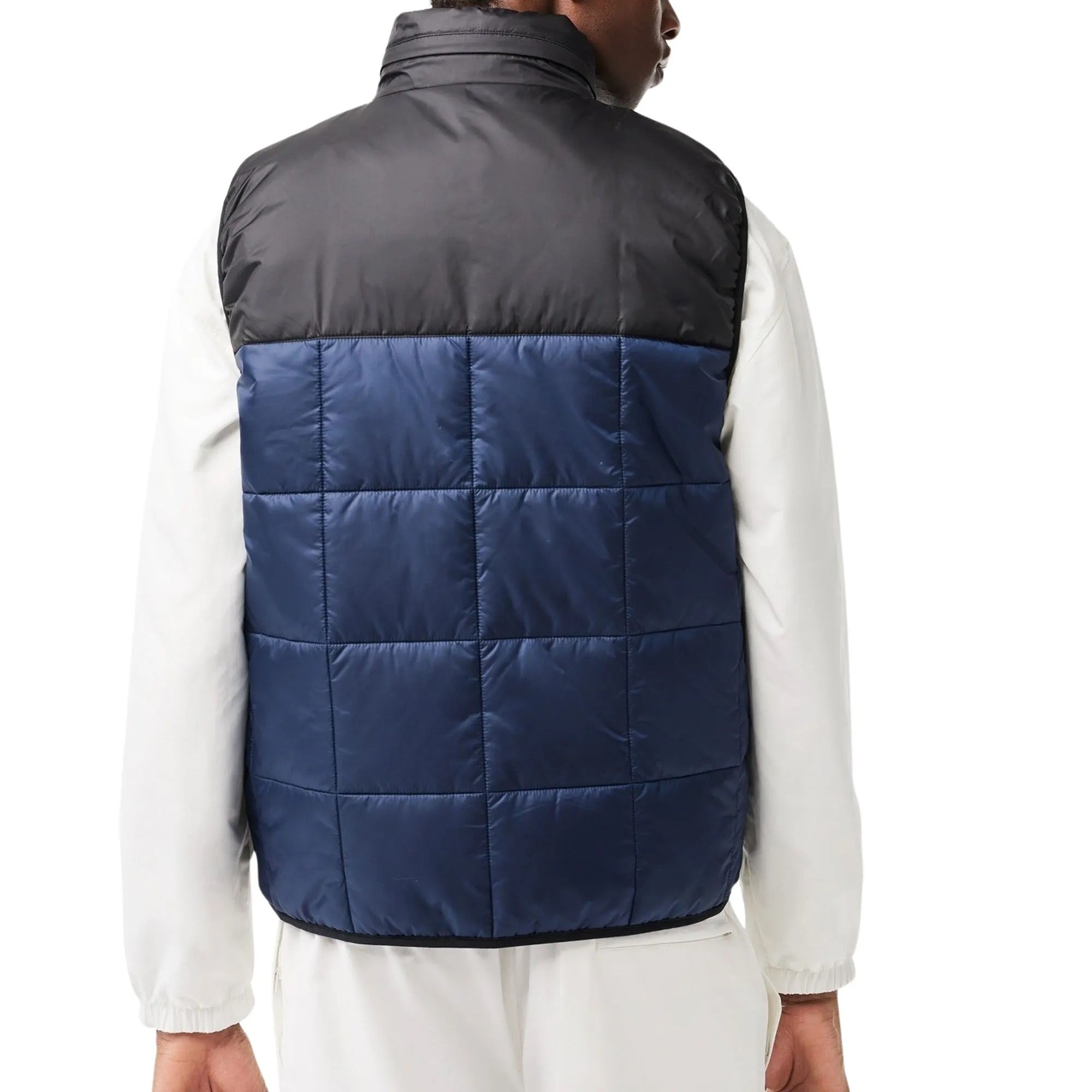 Lacoste Water-Repellent Hooded Puffer Gilet