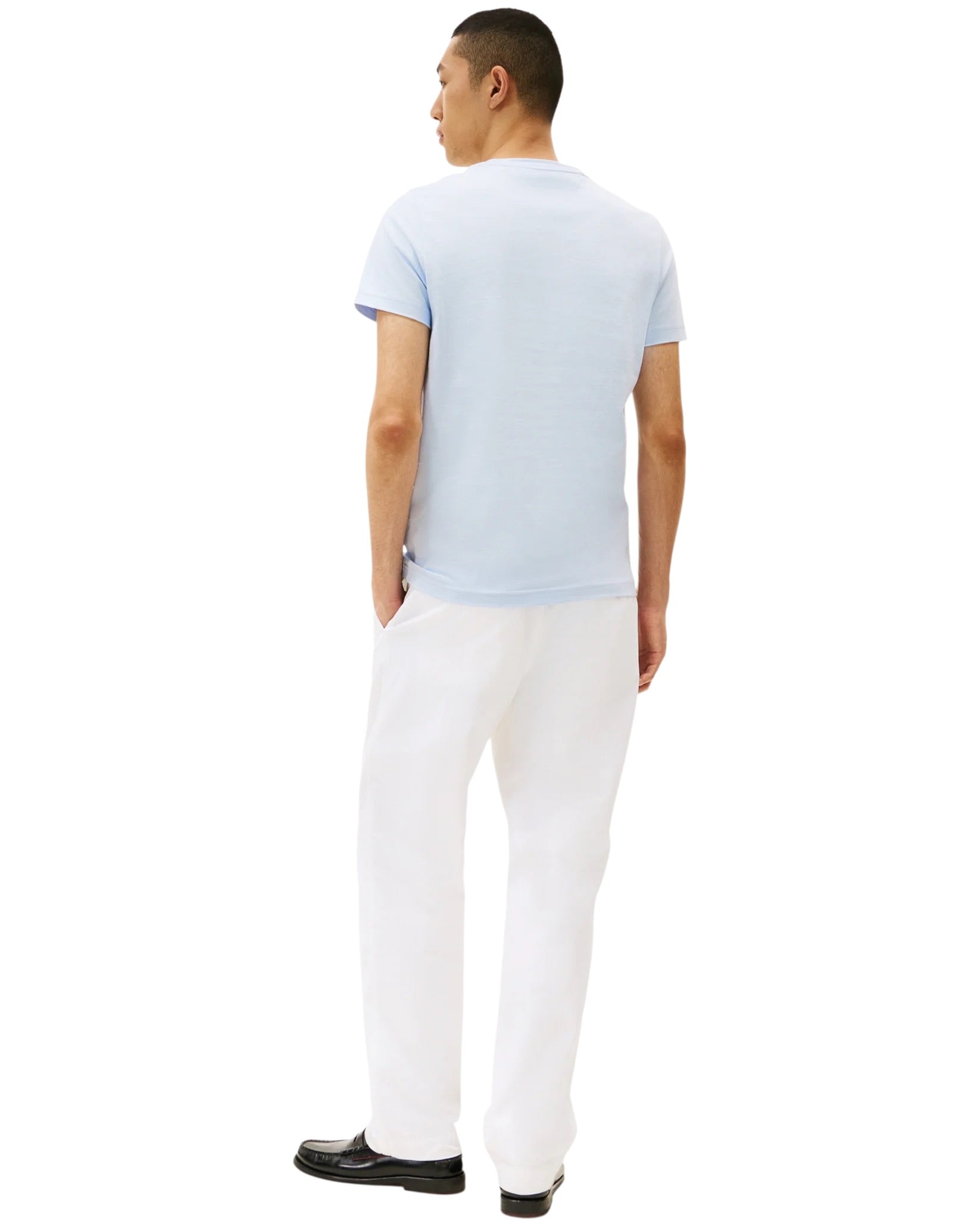 Tommy Hilfiger Logo Embroidery Slim Jersey T-Shirt