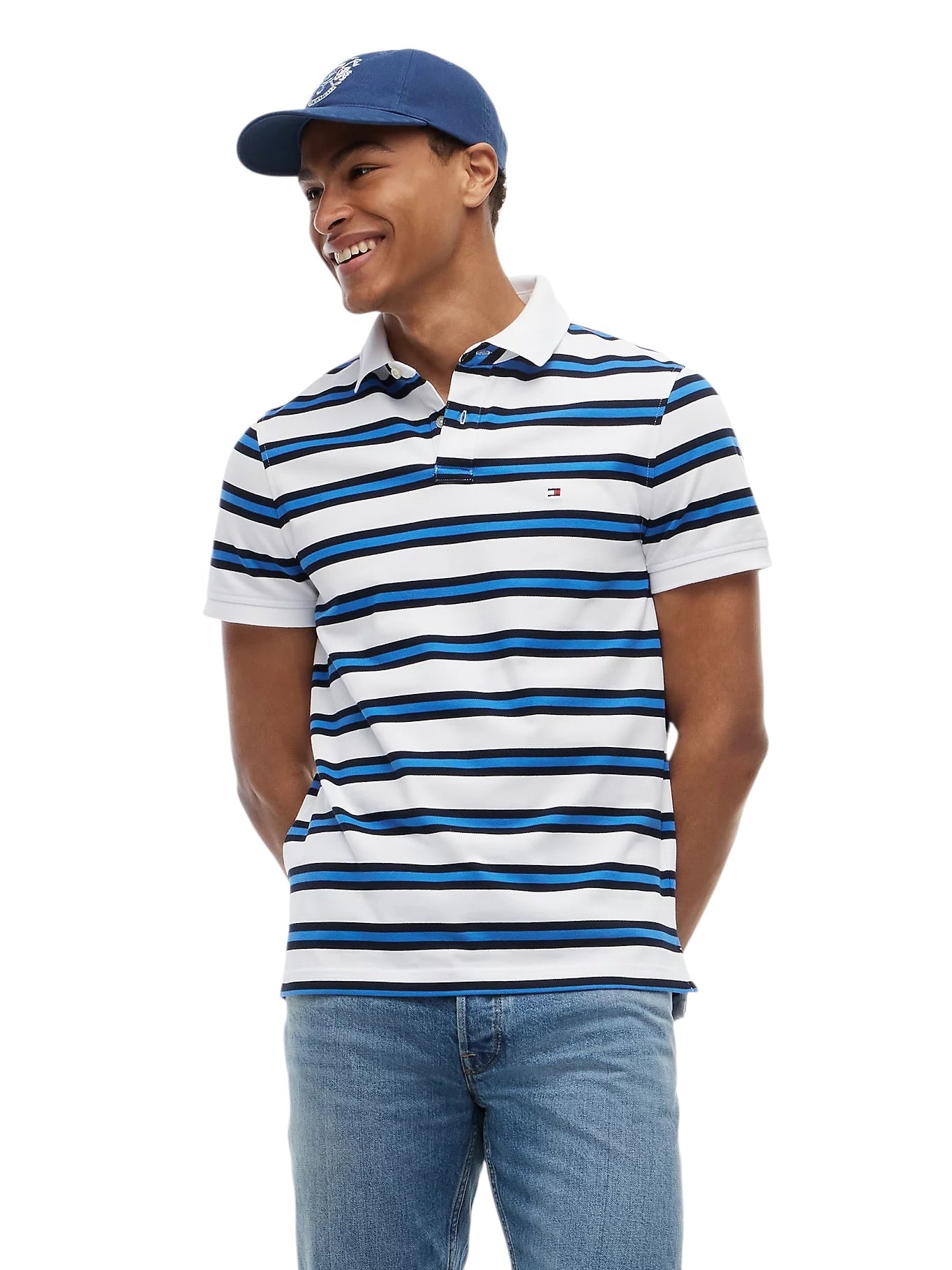 Tommy Hilfiger 1985 Regular Fit Pique Polo Shirt