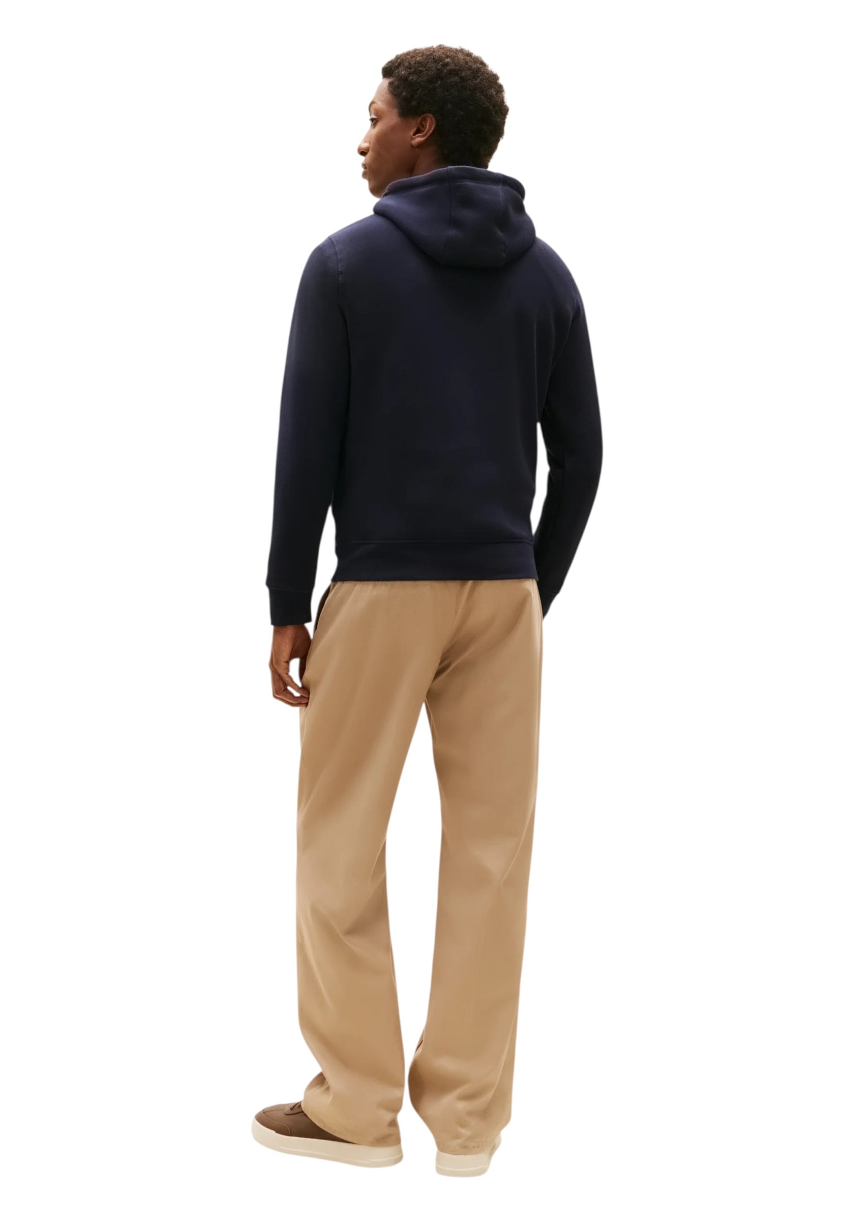 Tommy Hilfiger Logo Embroidery Fleece Hoody