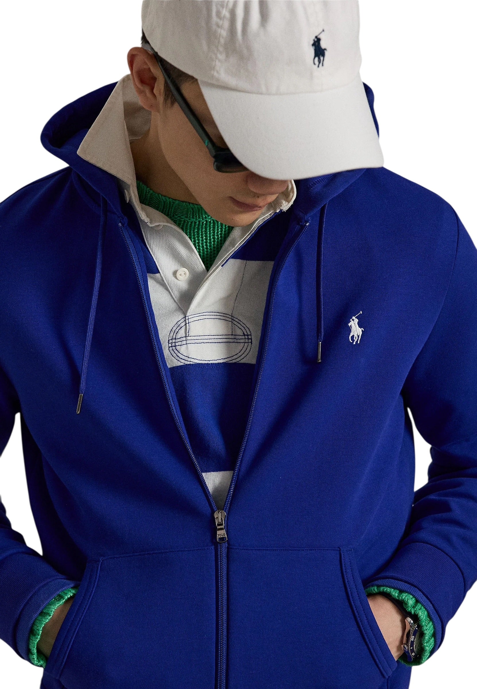 Polo Ralph Lauren Double-Knit Full-Zip Hoodie