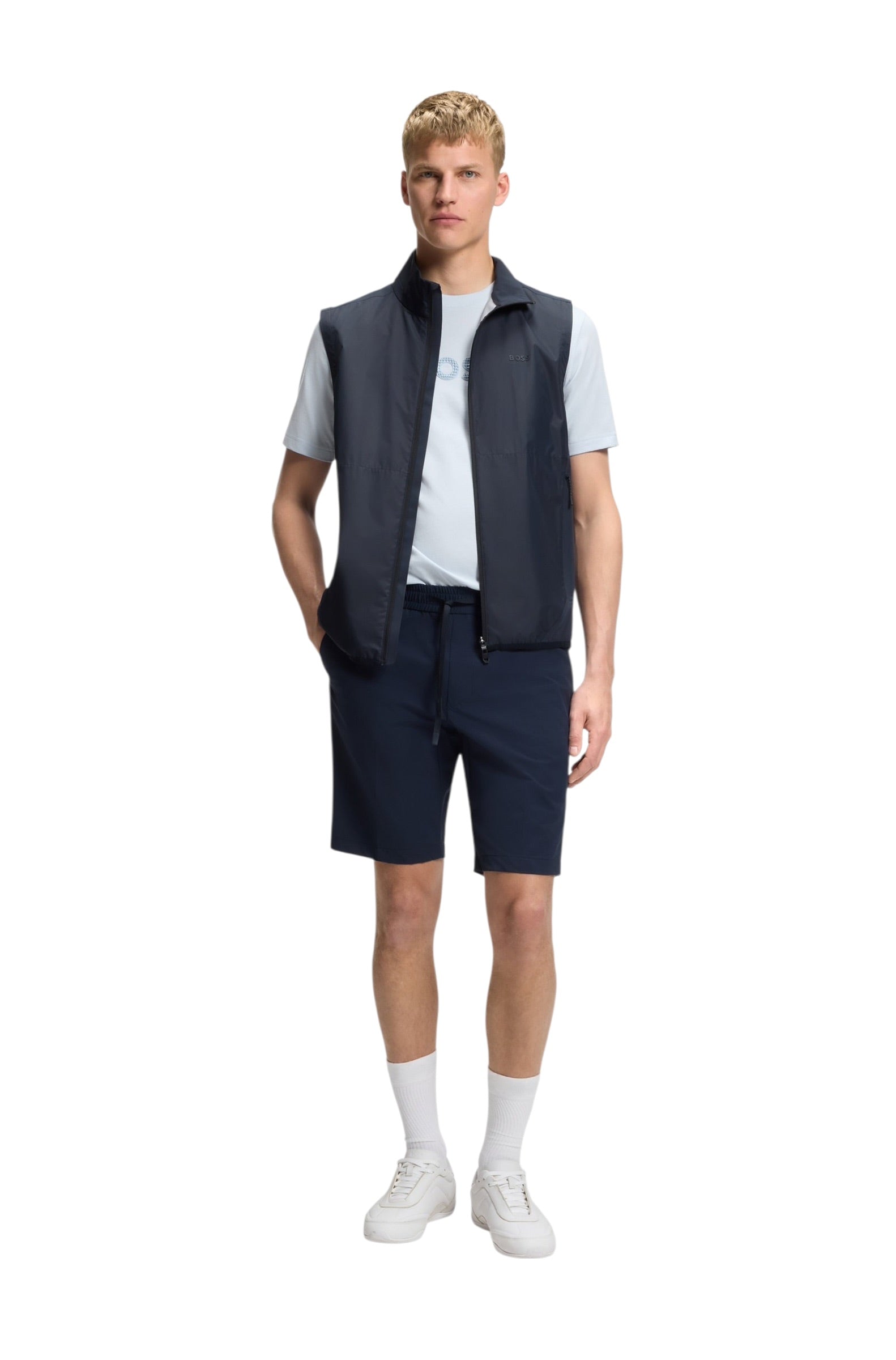 BOSS Cotton-Jersey T-Shirt With Golf-Inspired Logo