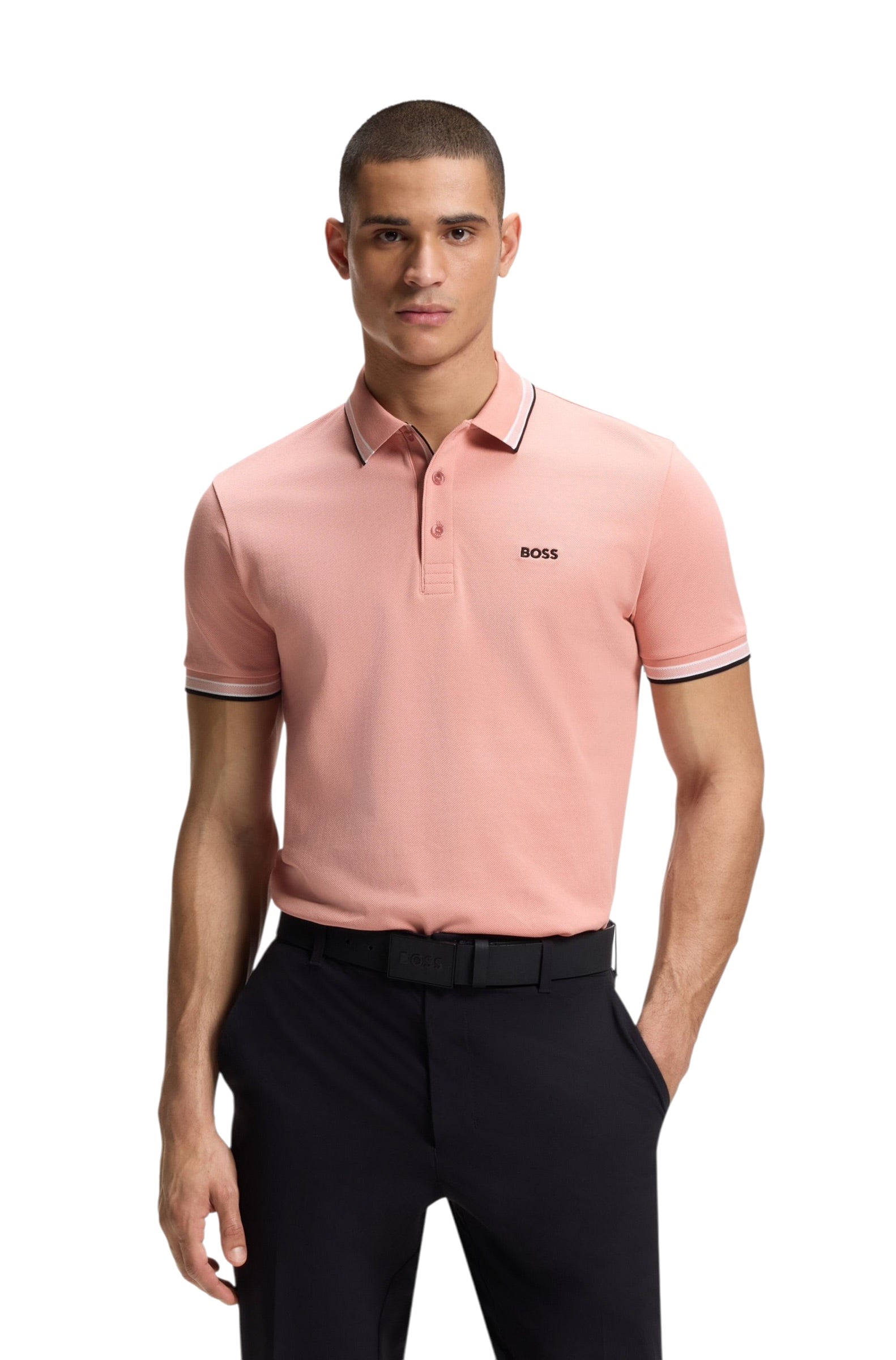 BOSS Paddy Polo Shirt In Cotton Piqué