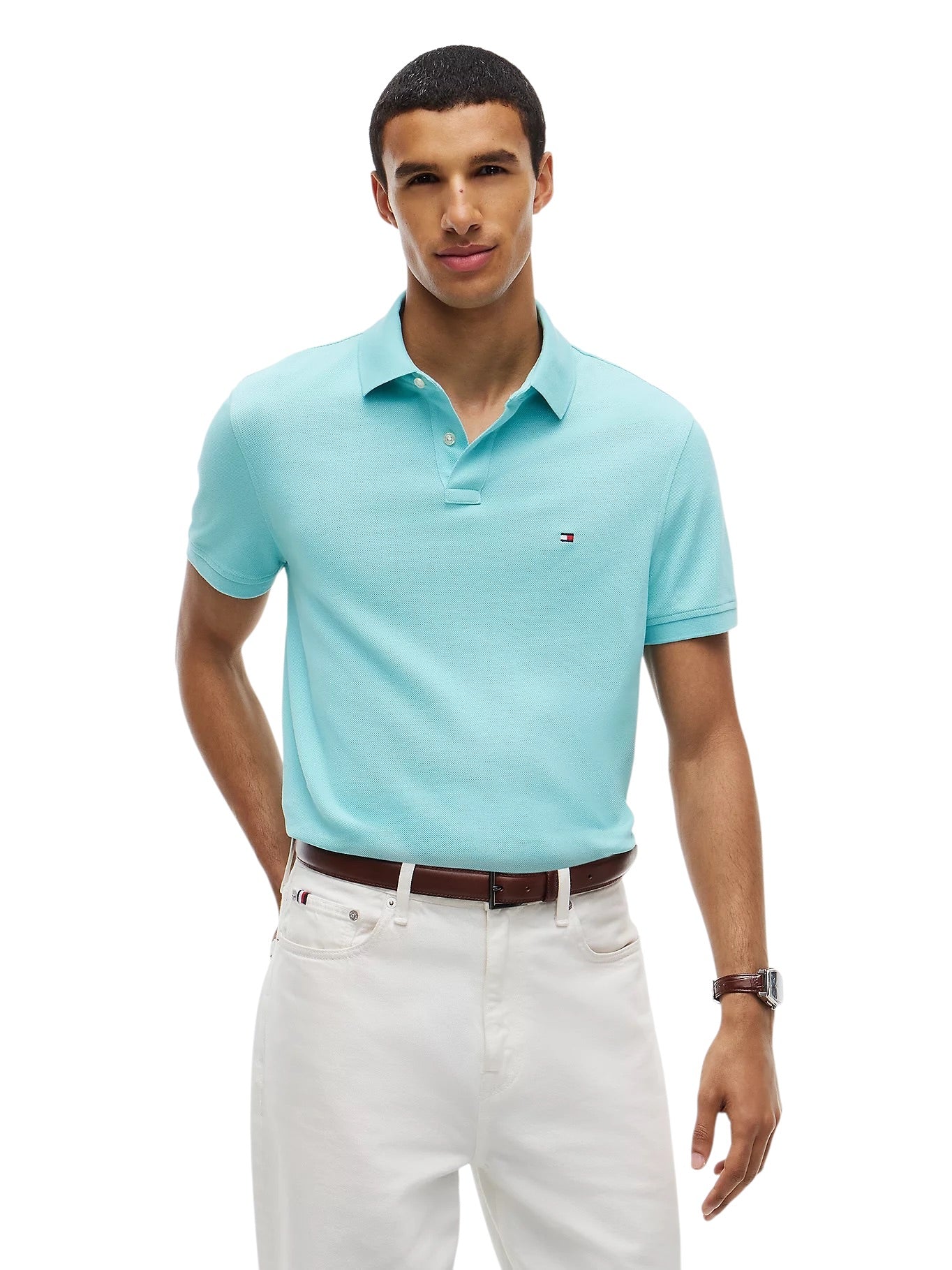 Tommy Hilfiger 1985 Regular Fit Pique Polo Shirt