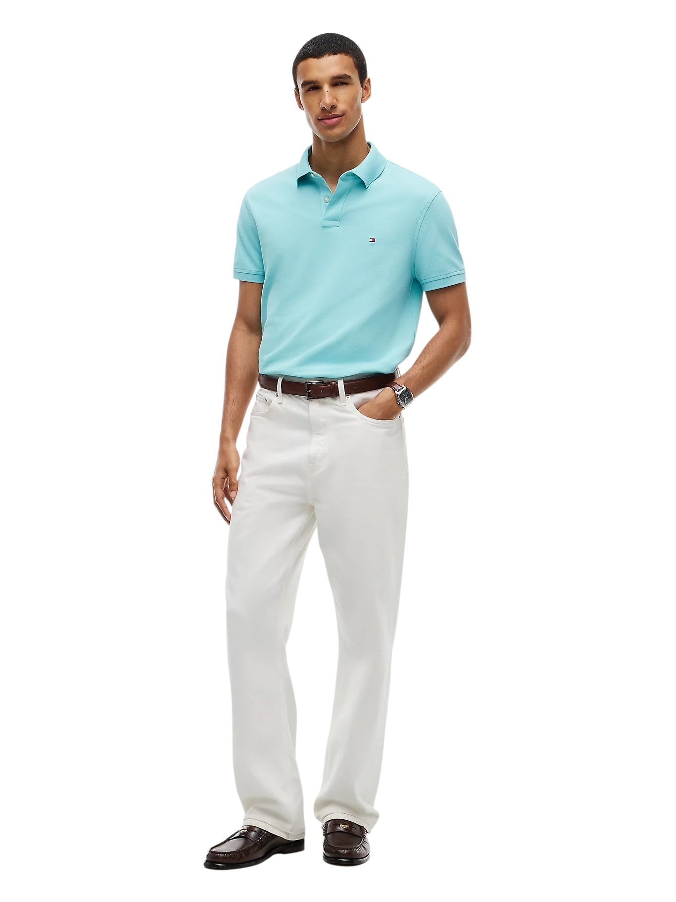 Tommy Hilfiger 1985 Regular Fit Pique Polo Shirt
