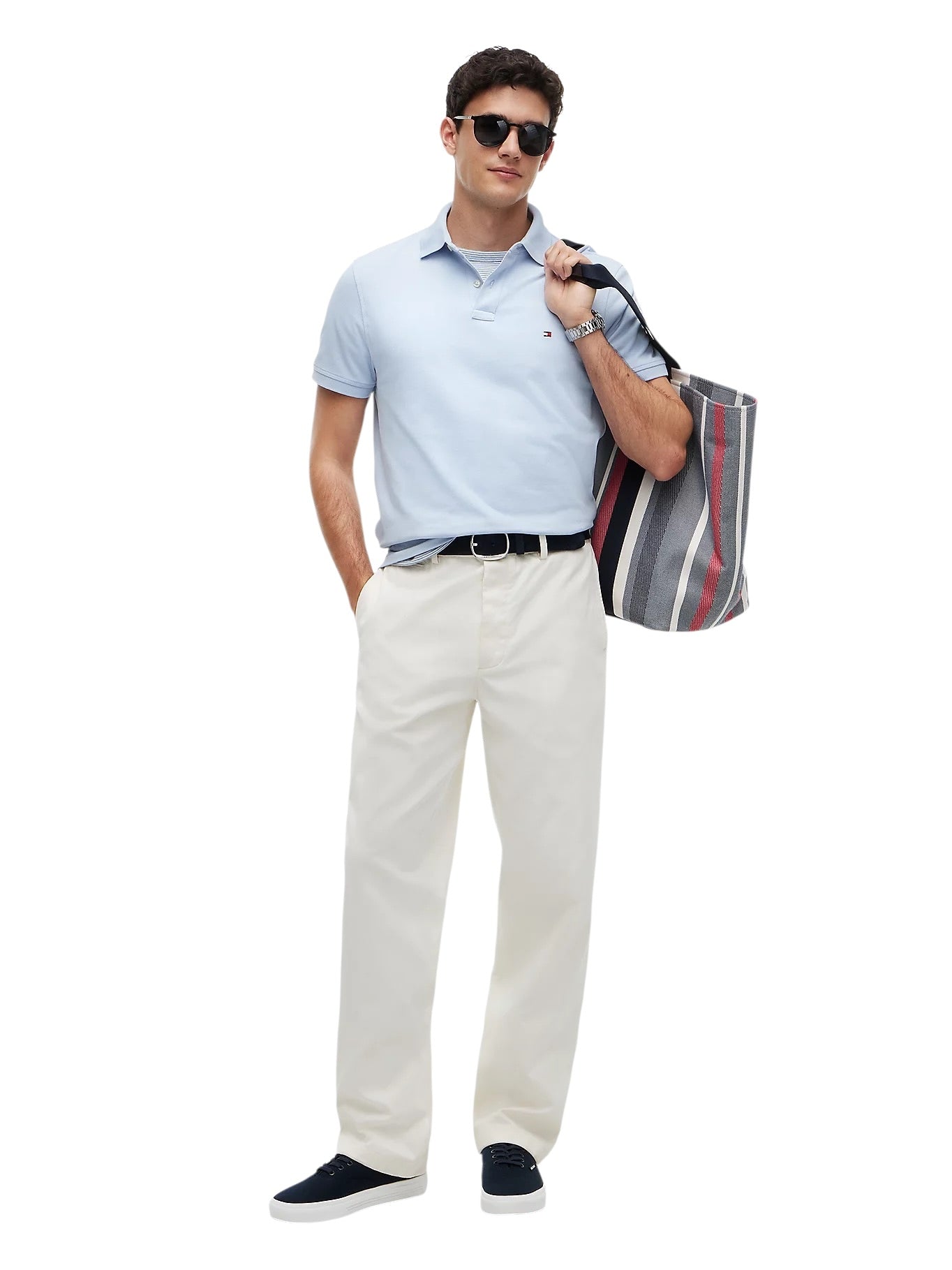 Tommy Hilfiger 1985 Regular Fit Pique Polo Shirt