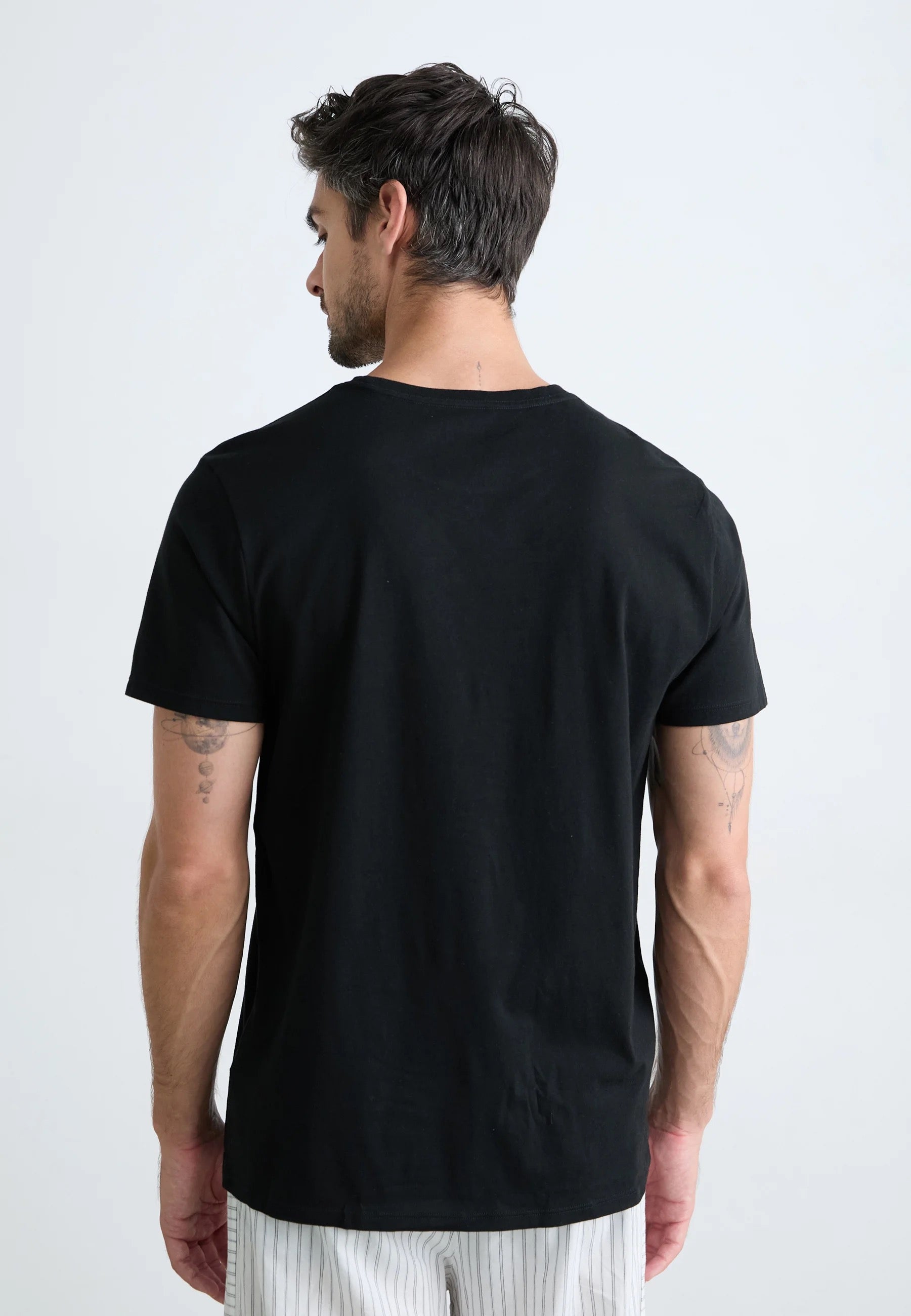 Lacoste Mens Cotton T-Shirt - 3 Pack