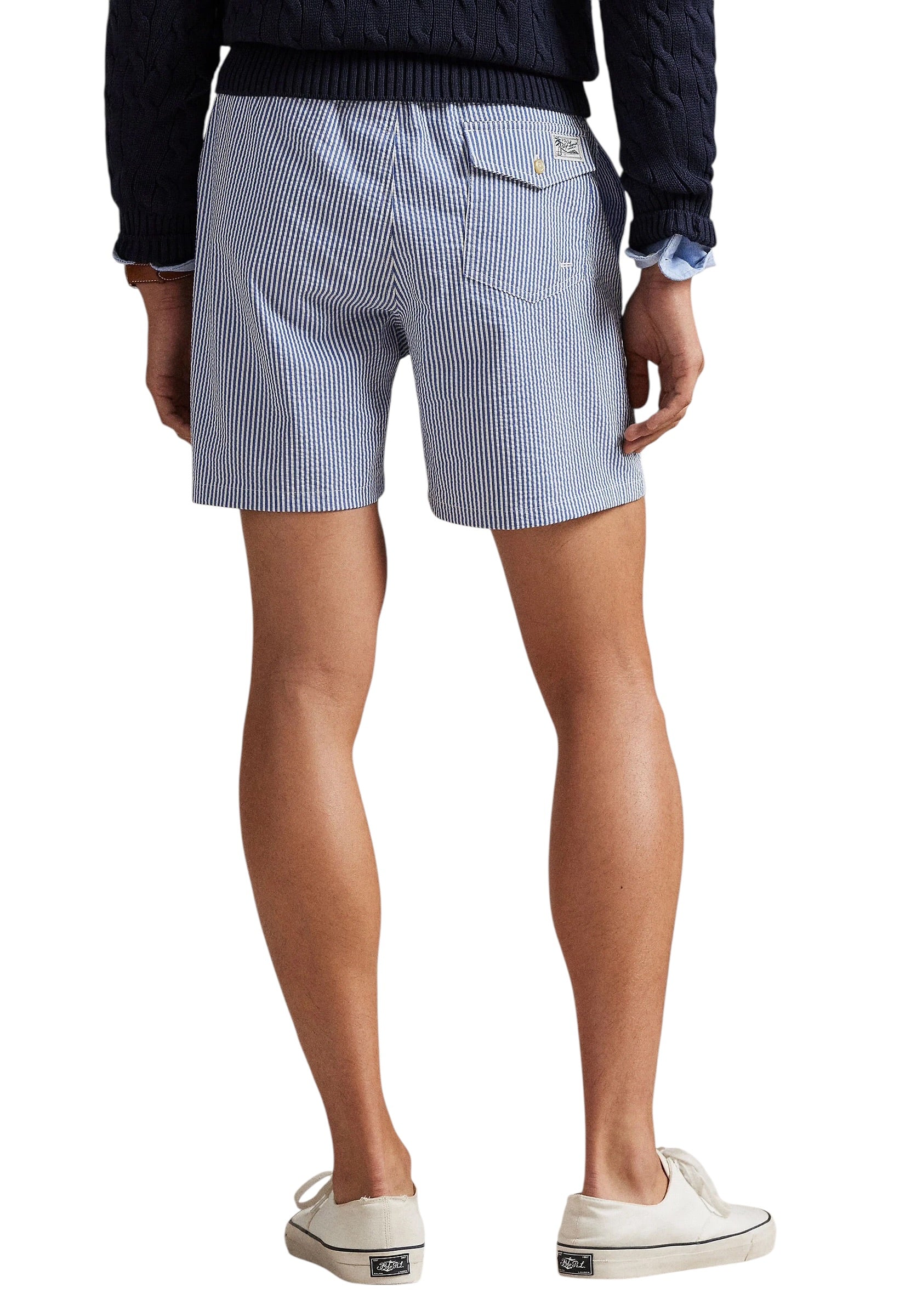 Polo Ralph Lauren 14.5 cm Traveller Seersucker Swimming Trunk