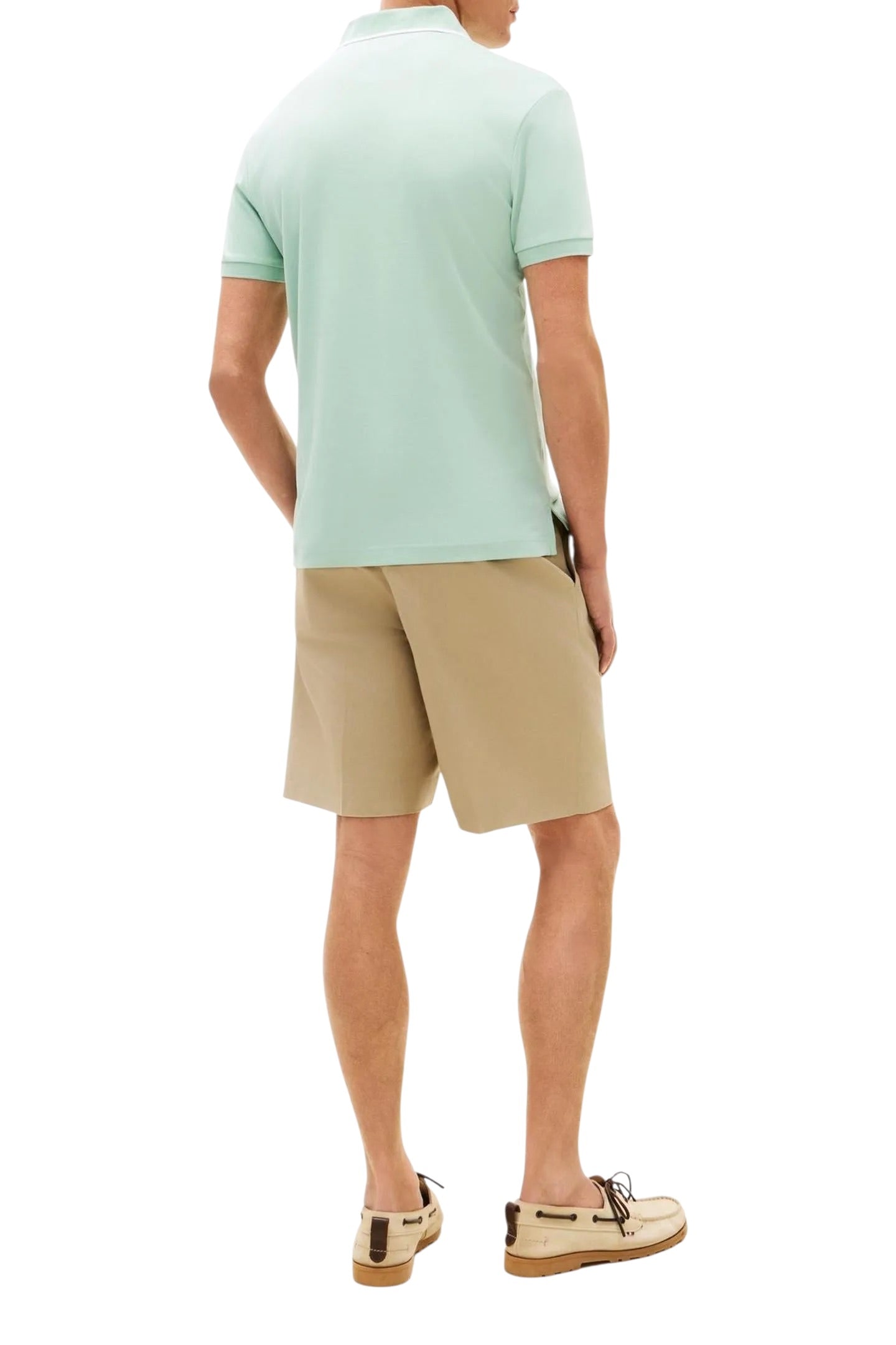Tommy Hilfiger Mens Liquid Cotton Slim Tipped Polo Shirt