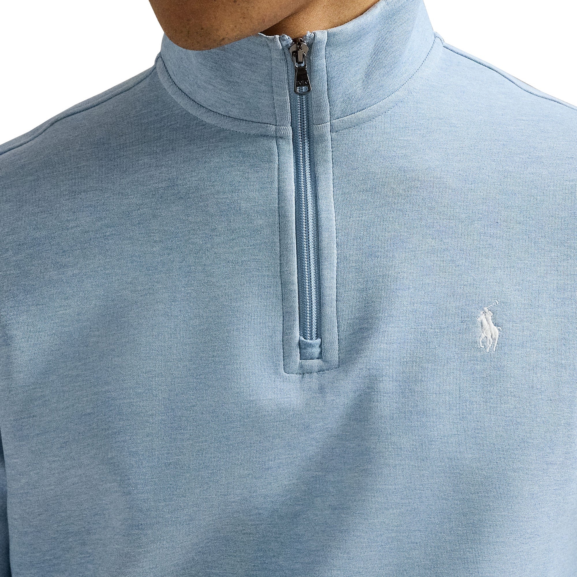 Polo Ralph Lauren Double-Knit Quarter-Zip Pullover