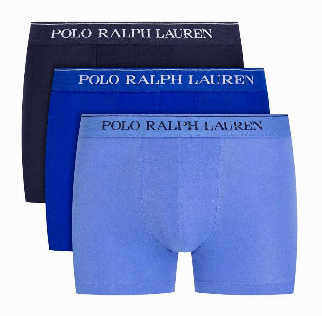 POLO RALPH LAUREN CLASSIC STRETCH COTTON TRUNK 3 PACK