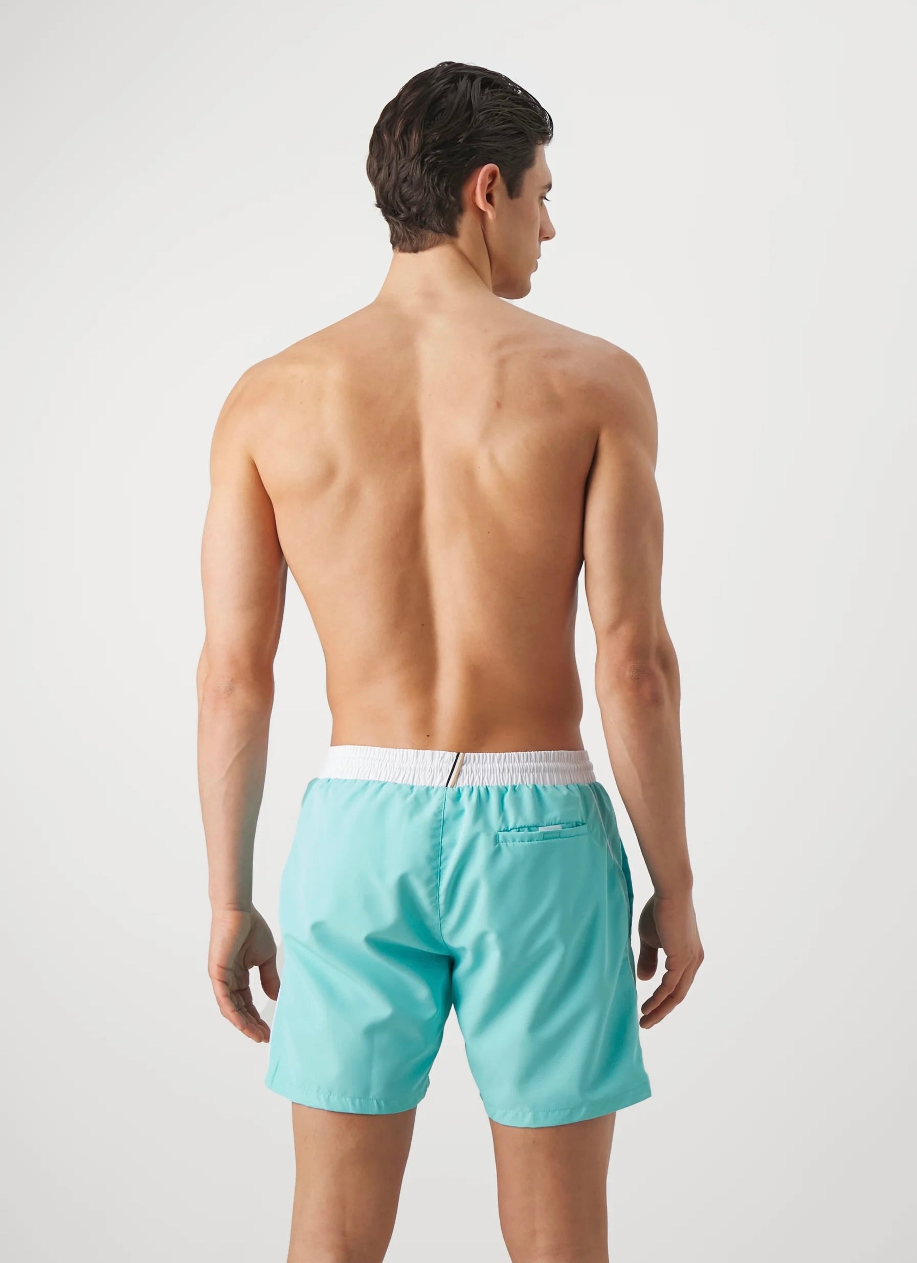 BOSS Starfish Quick-Drying Swim Shorts With Contrast Details