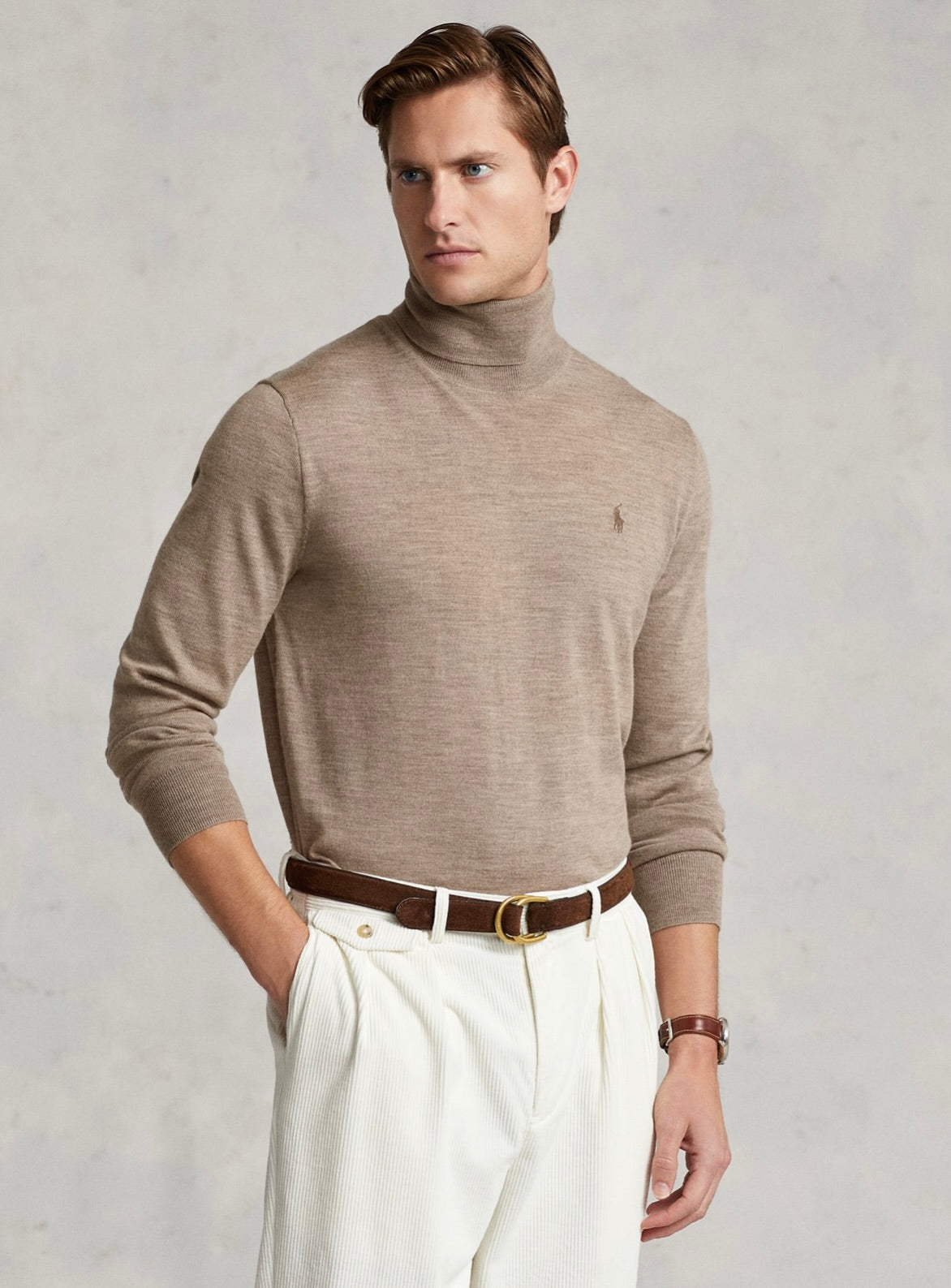 Polo Ralph Lauren Merino Wool Roll Neck Jumper