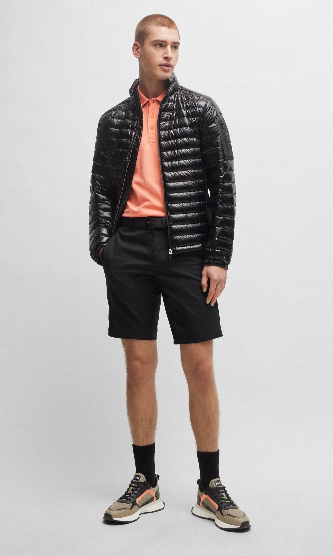 BOSS Paddy Polo Shirt In Cotton Piqué With Logo Undercollar