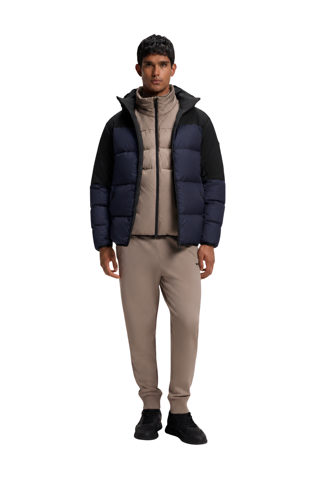 BOSS Block-X Water-Repellent Jacket With Down Filling And Detachable Hood