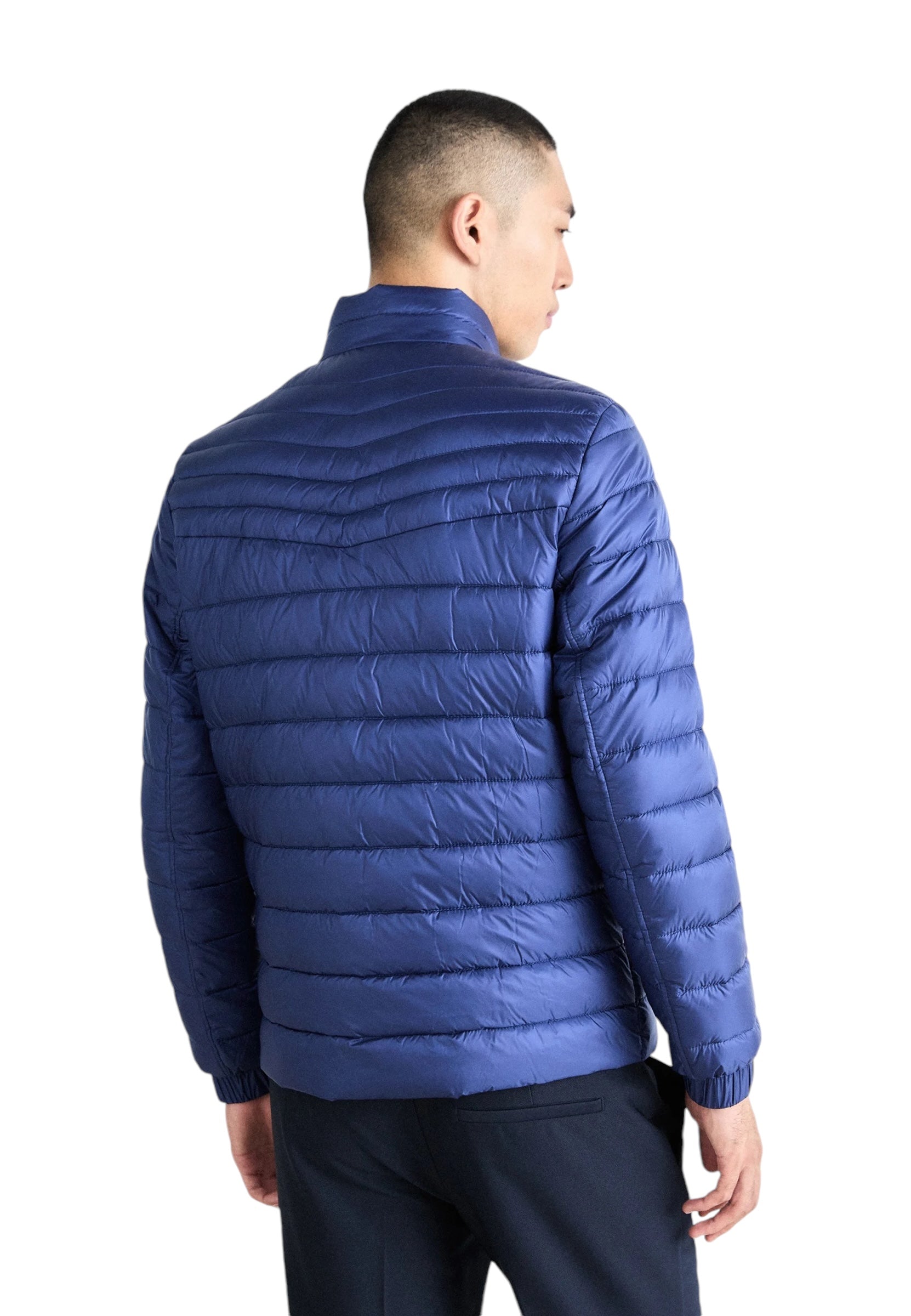 BOSS Oden Water-Repellent Puffer Jacket With Logo Badge