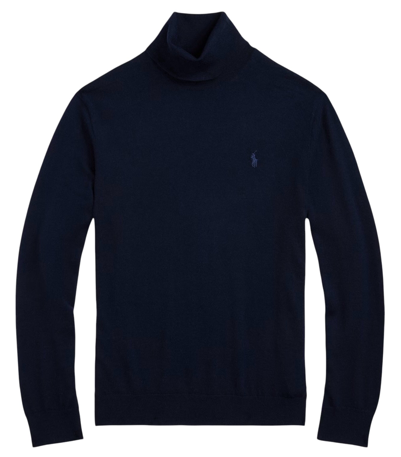 POLO RALPH LAUREN MERINO WOOL ROLL NECK JUMPER