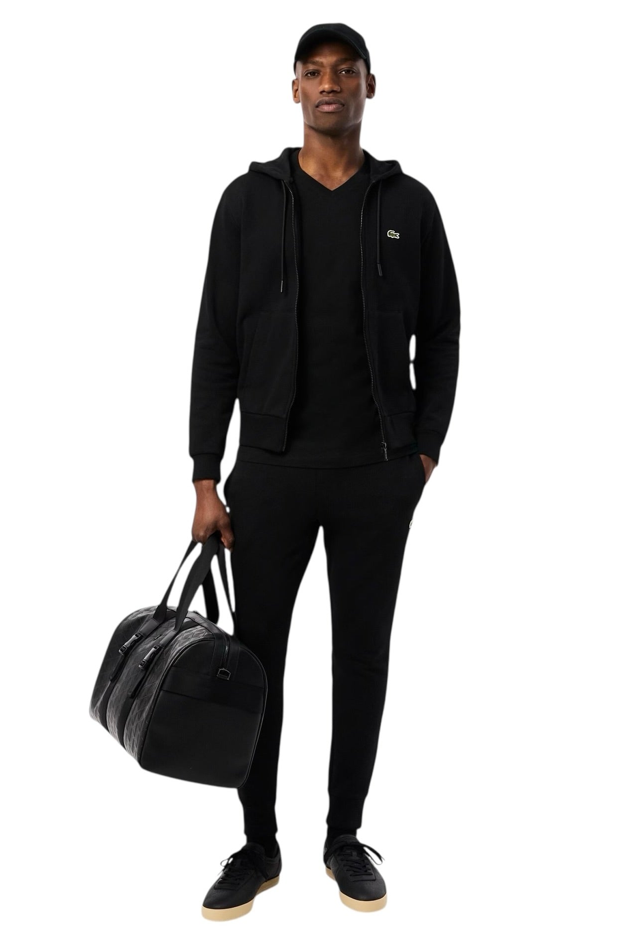 Lacoste Full Zip Hooded Fleece Tracksuit