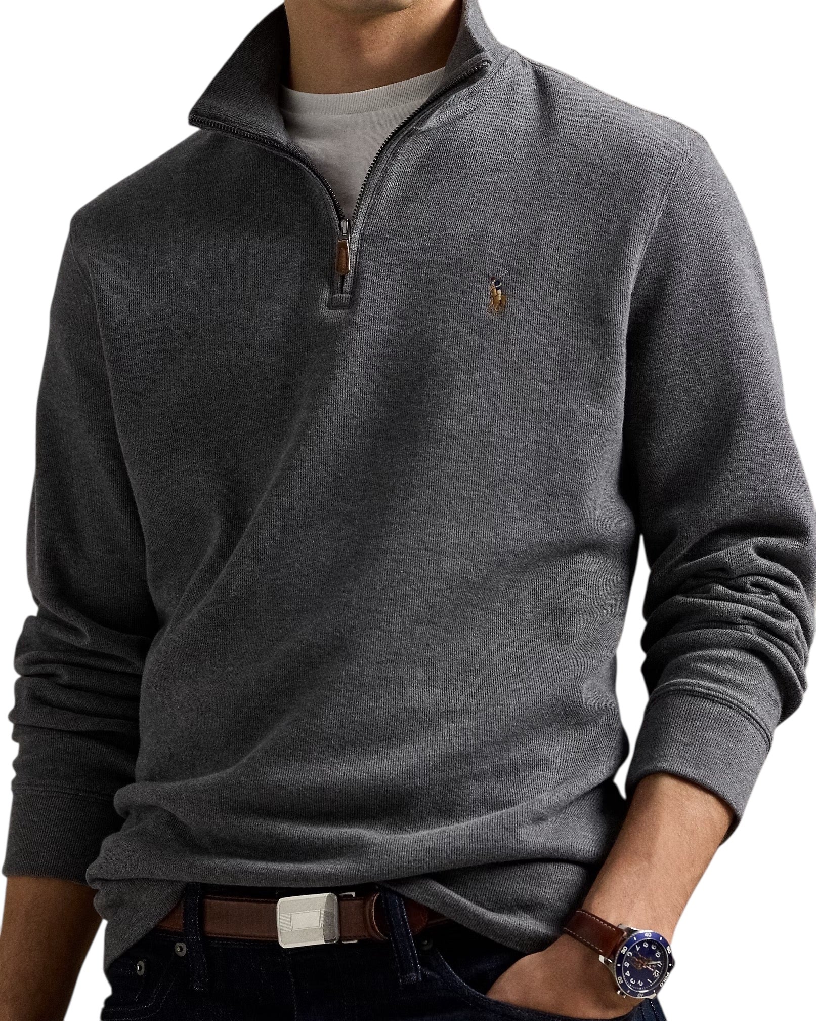 Polo Ralph Lauren Estate Rib Quarter Zip Pullover