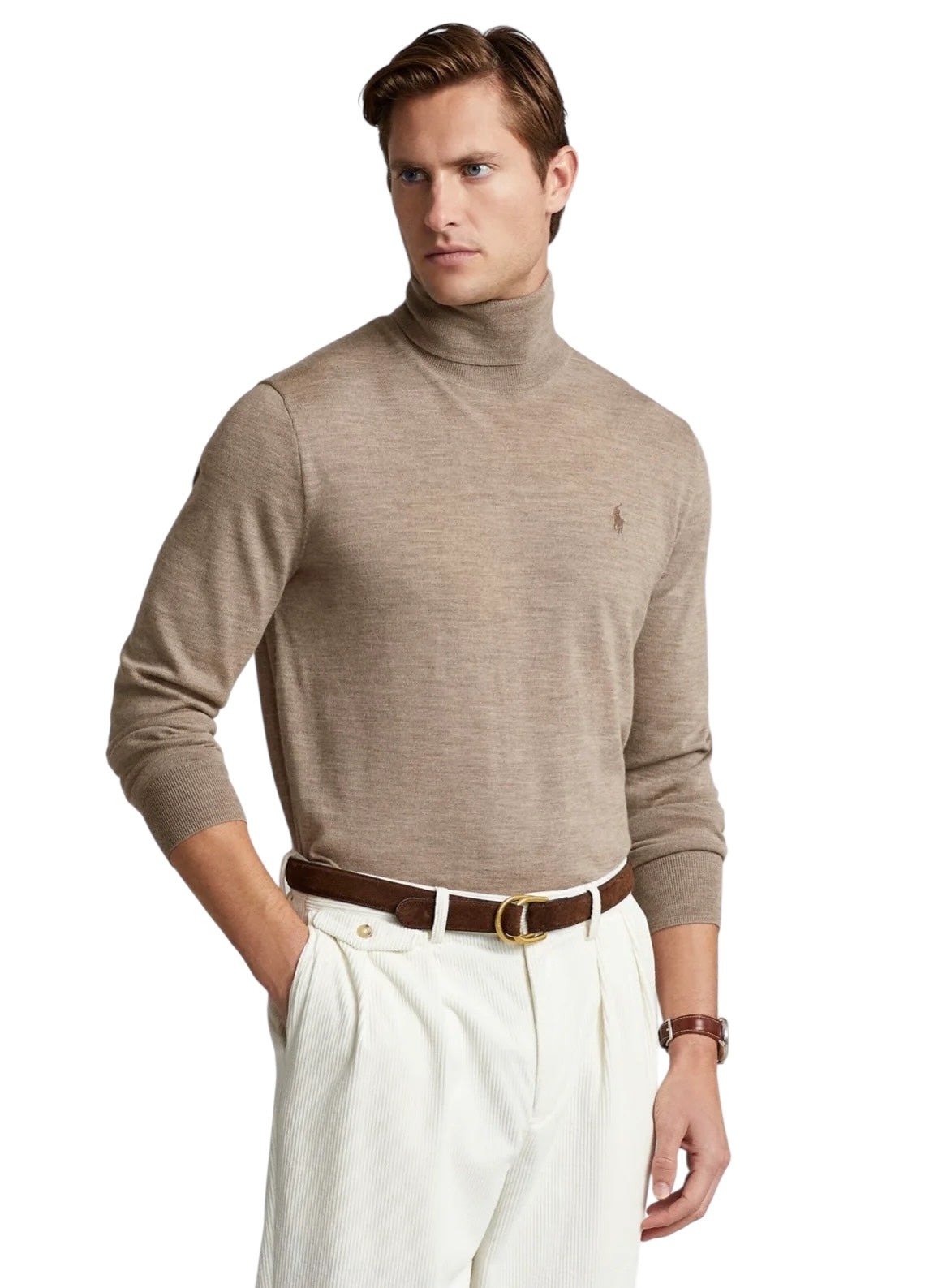 Polo Ralph Lauren Washable Wool Rollneck Jumper