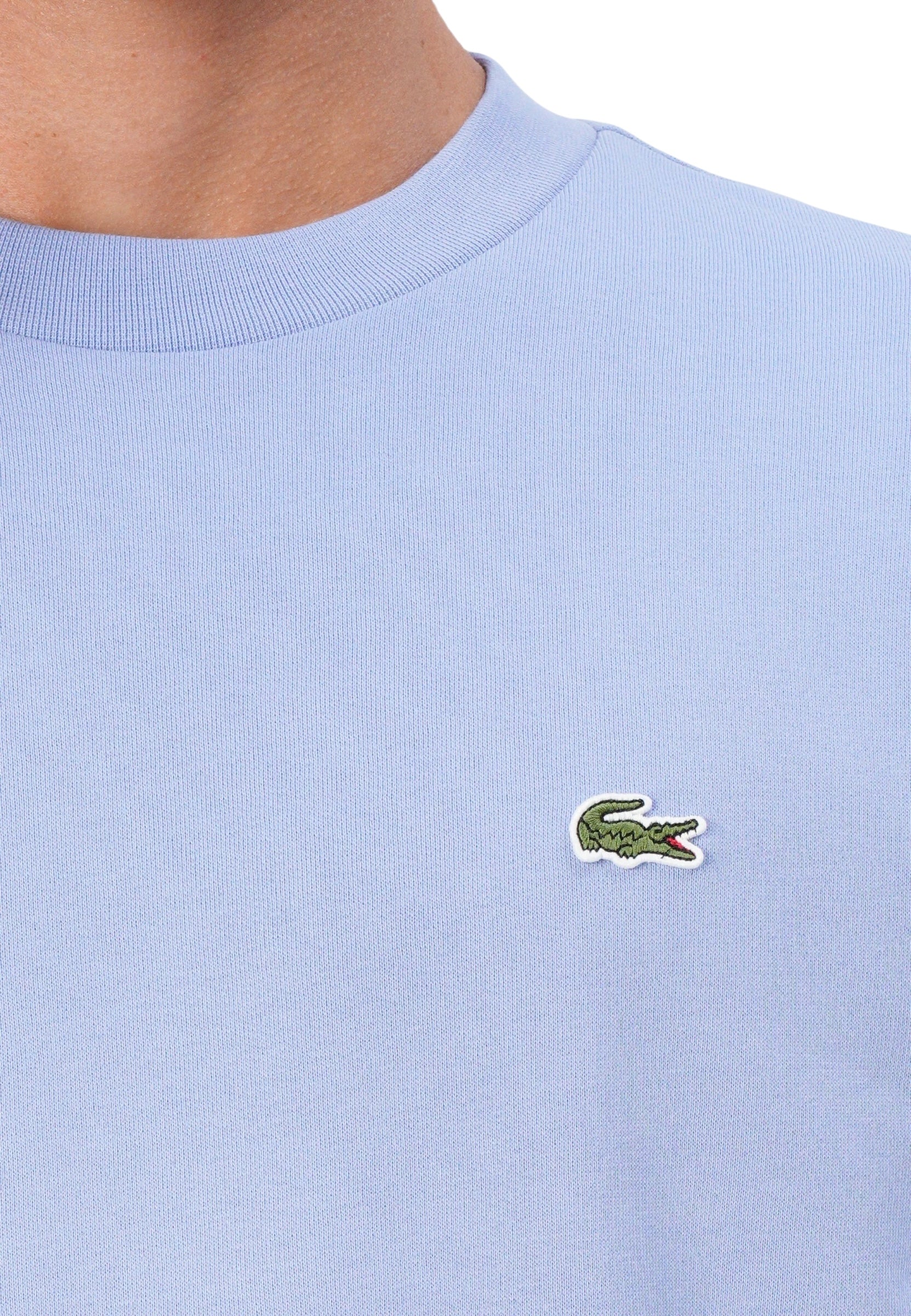 Lacoste Cotton Fleece Crew Neck Sweatshirt