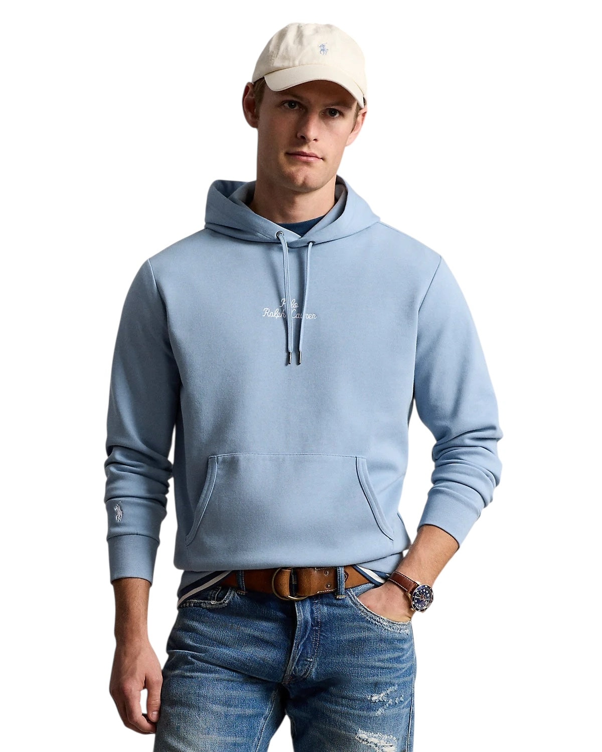 Polo Ralph Lauren Logo Double-Knit Hoodie