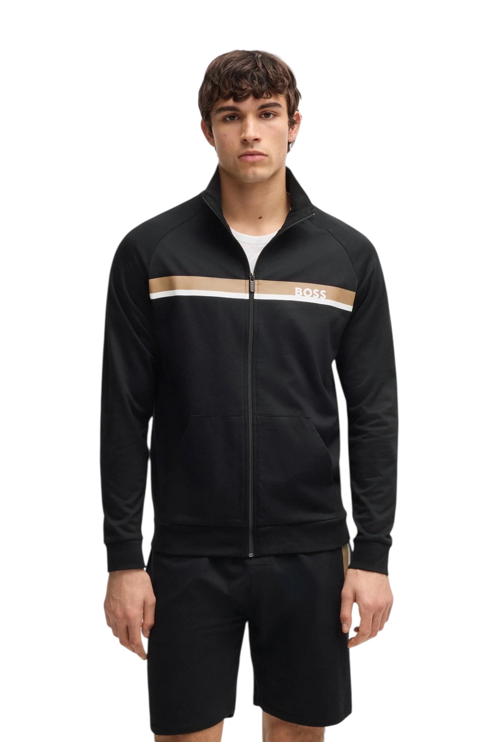 BOSS Authentic Z Zip-Up Jacket With Logo Detail