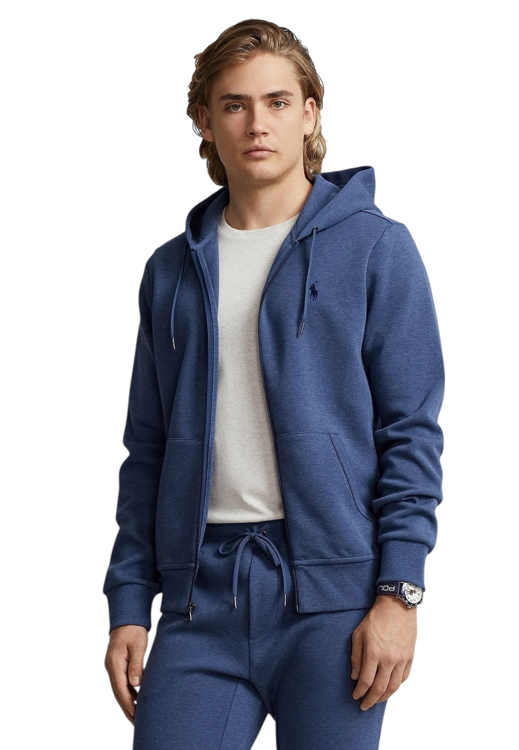 Polo Ralph Lauren Double-Knit Full-Zip Hoodie