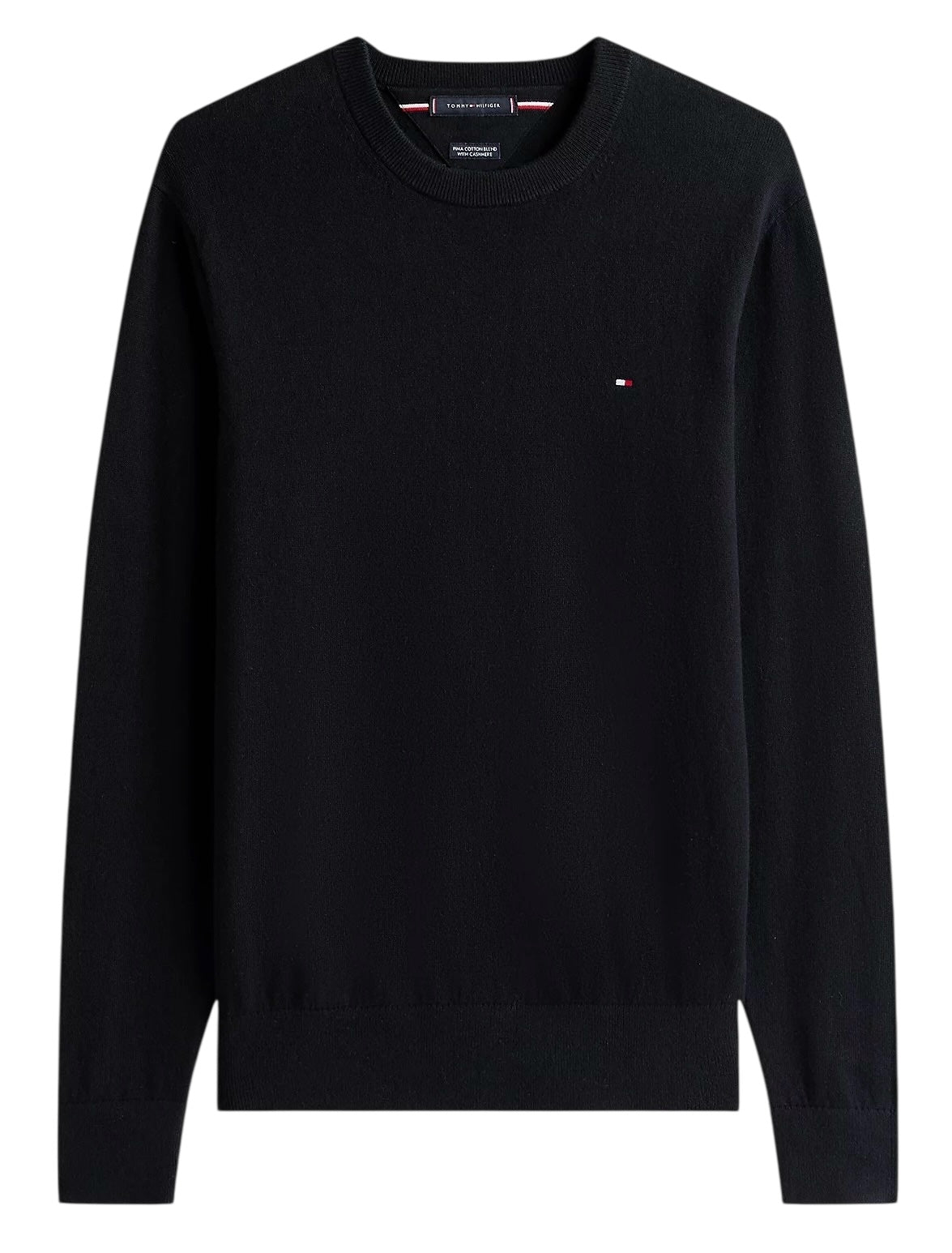 Tommy Hilfiger Crew Neck Jumper With Cashmere