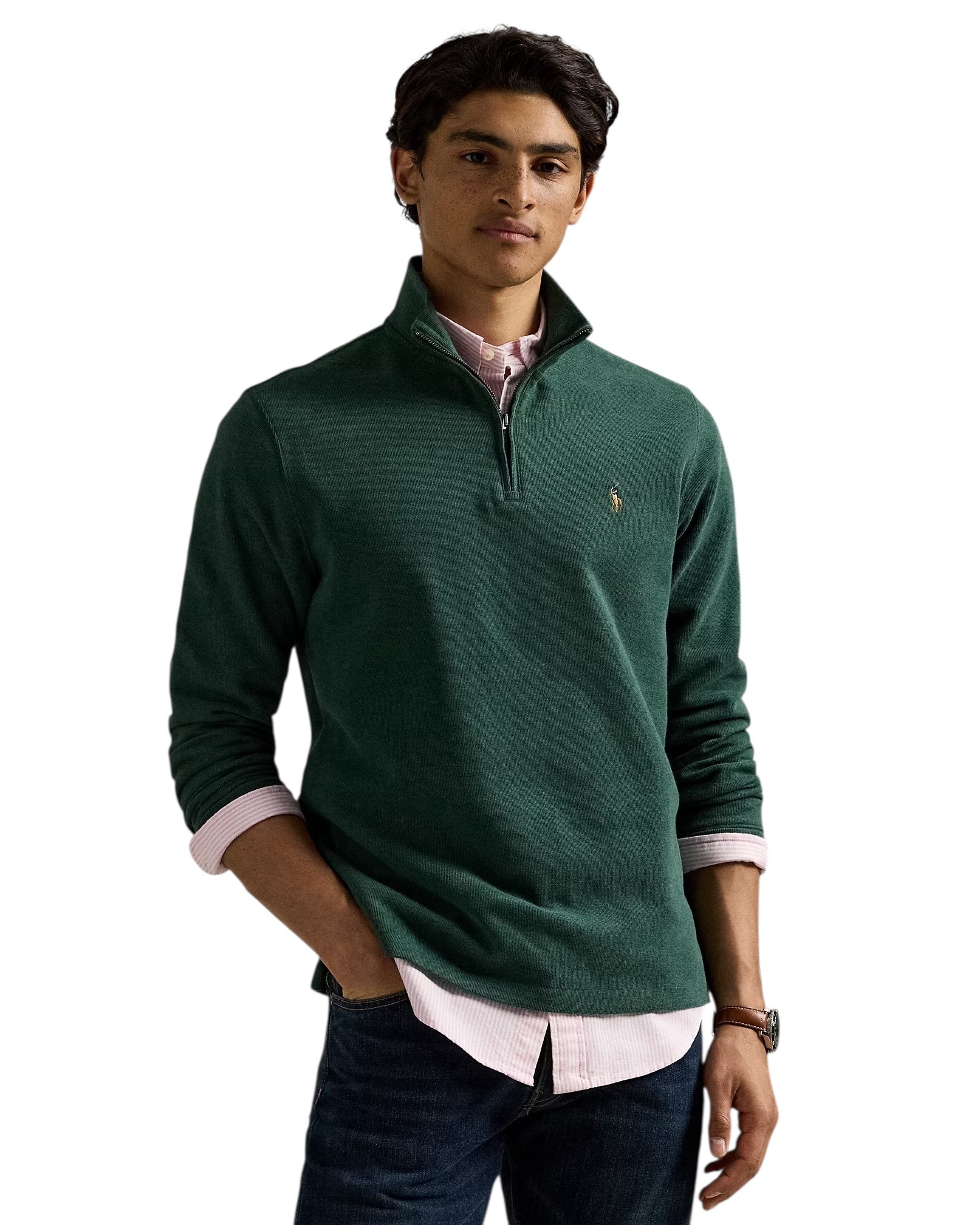 Polo Ralph Lauren Estate Rib Quarter-Zip Pullover