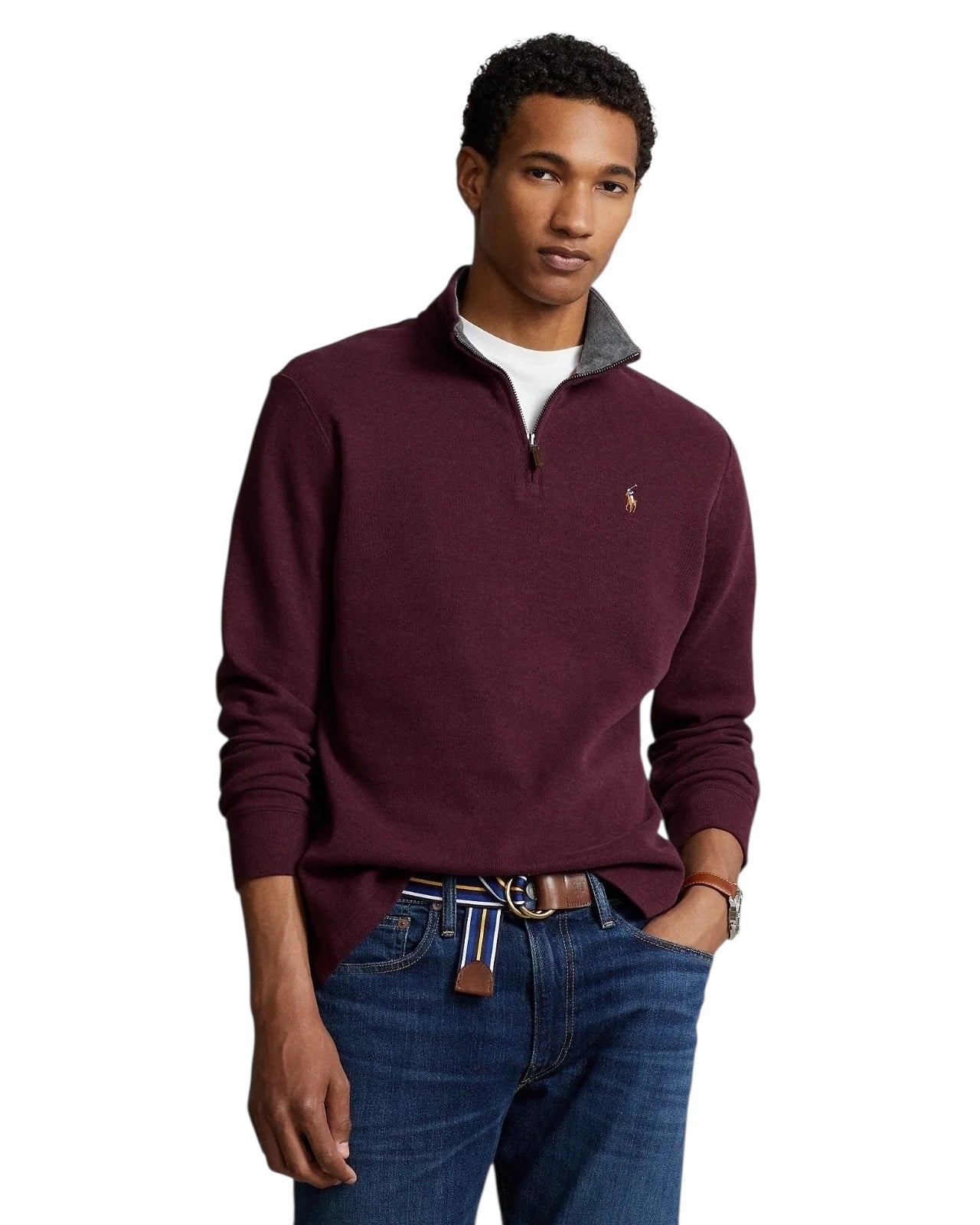 Polo Ralph Lauren Estate Rib Quarter-Zip Pullover